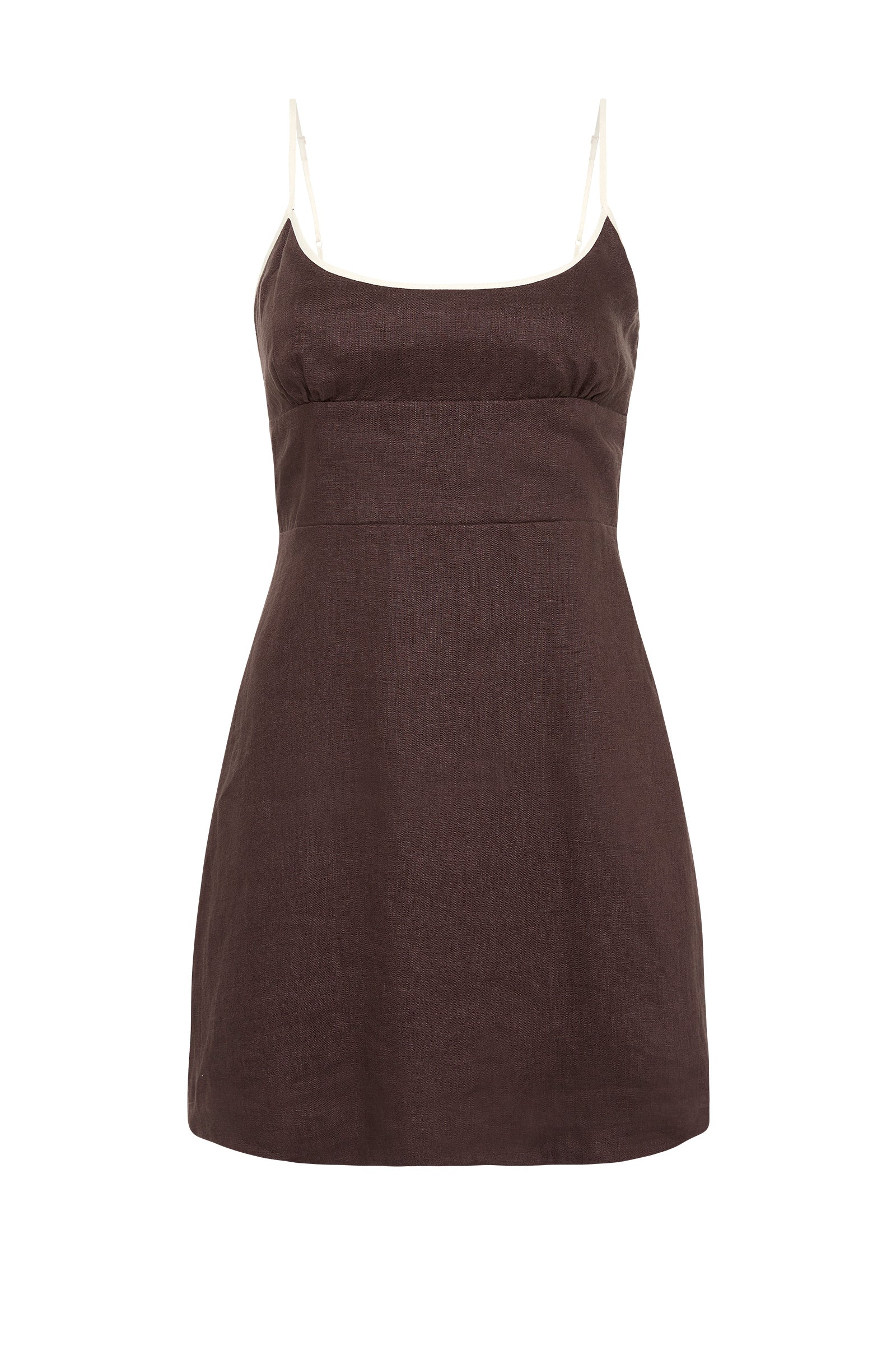 BRIA LINEN MINI DRESS - Image 5