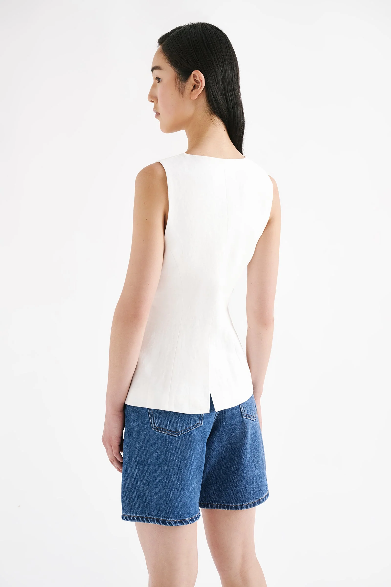 CLIO LINEN VEST - Image 5