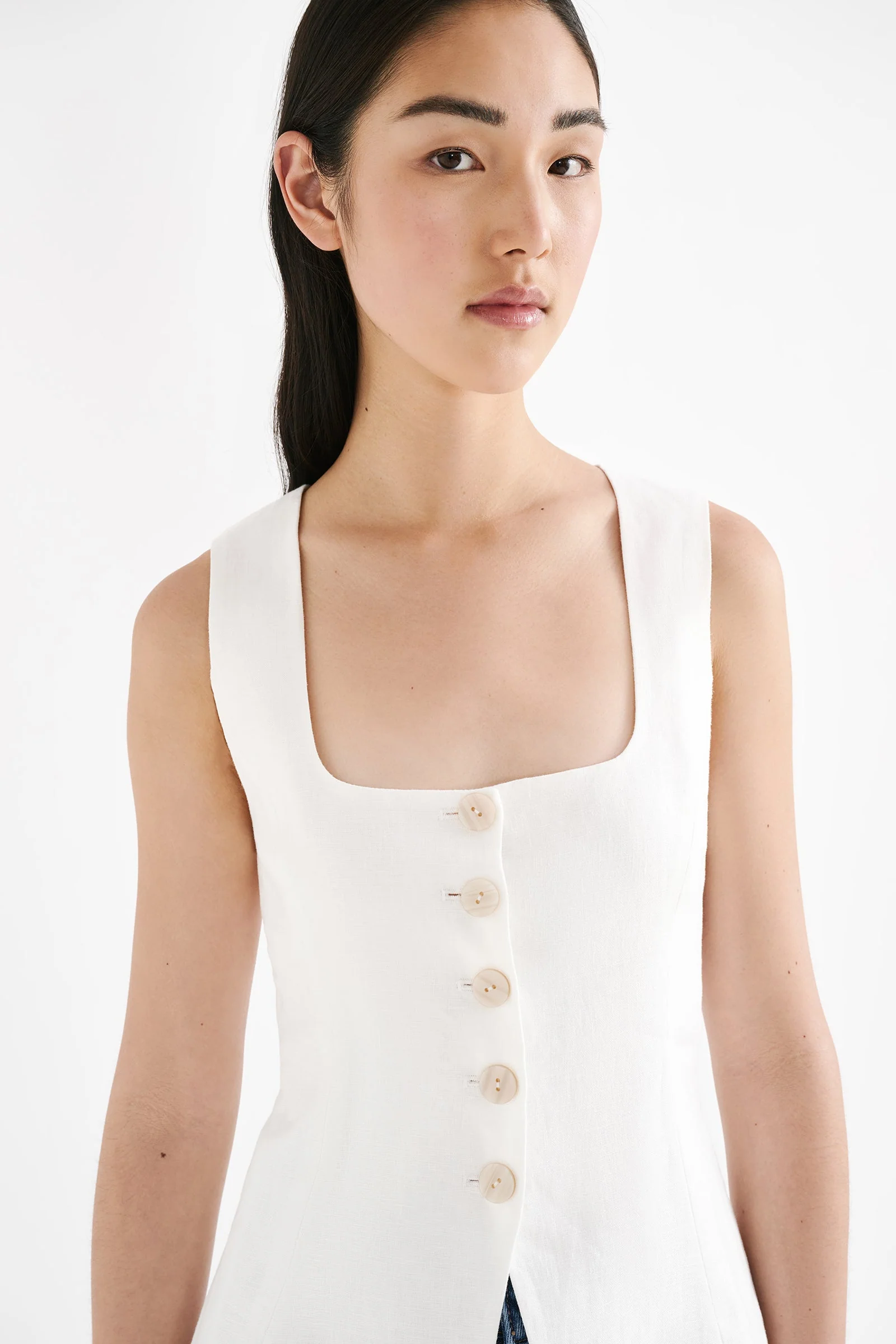 CLIO LINEN VEST - Image 6