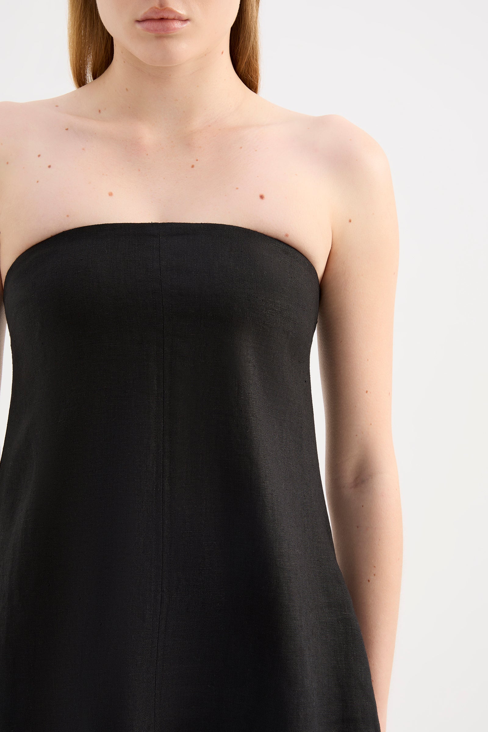ELYSE LINEN MINI DRESS - Image 11