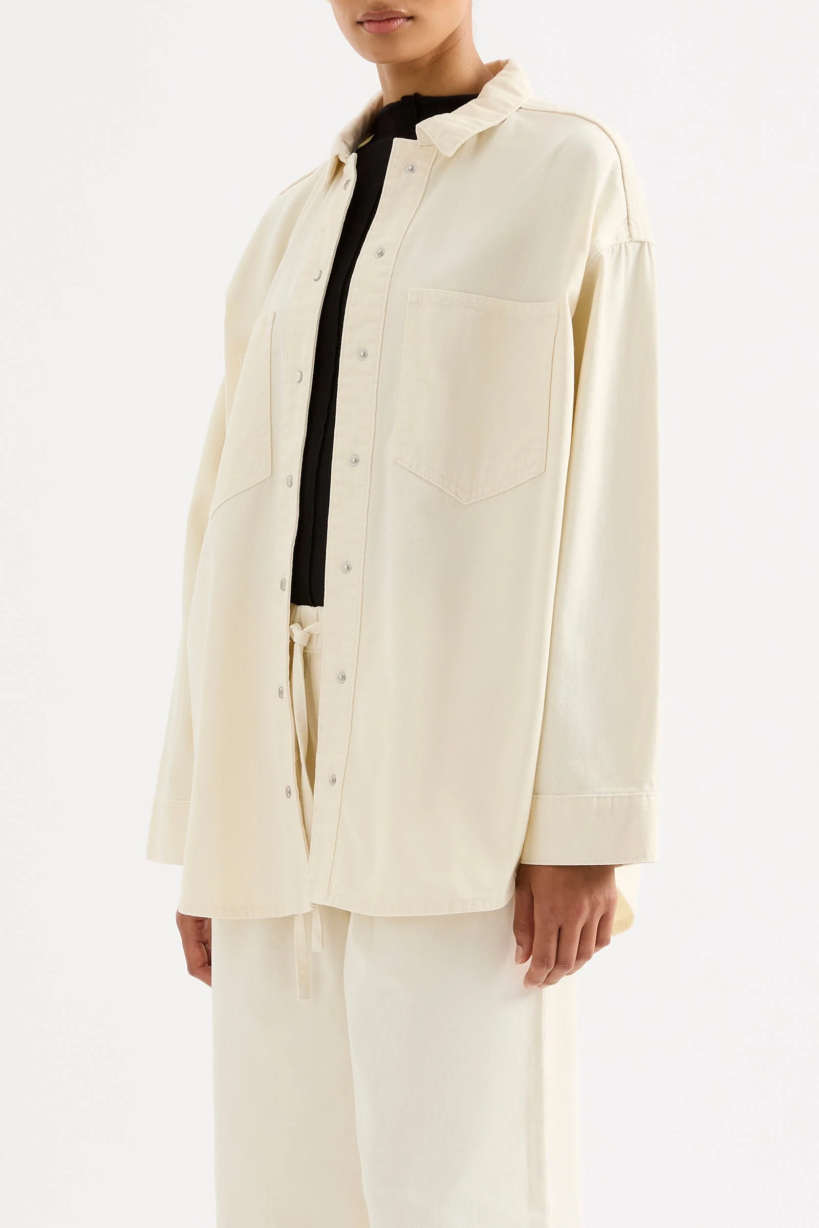 ESME DENIM OVERSHIRT - Image 3
