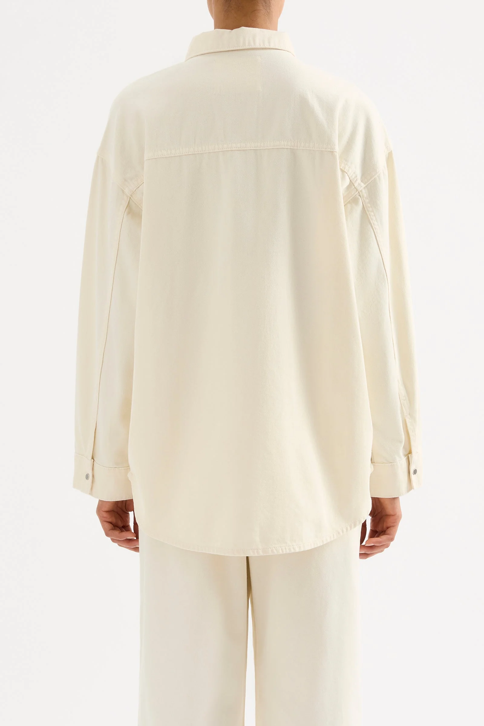 ESME DENIM OVERSHIRT - Image 4