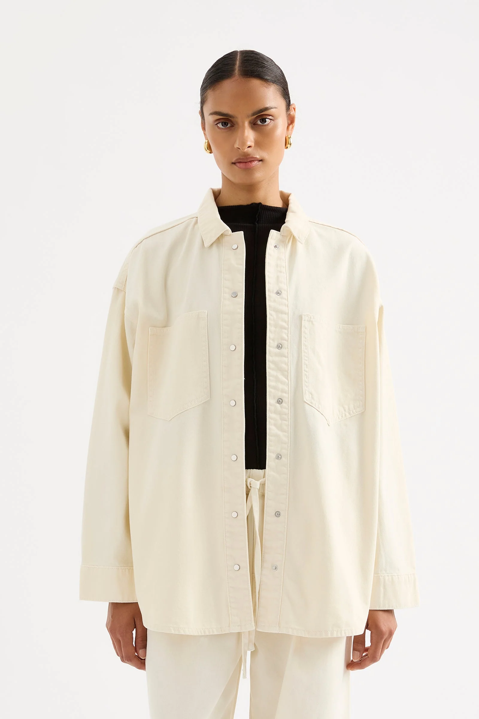 ESME DENIM OVERSHIRT - Image 5