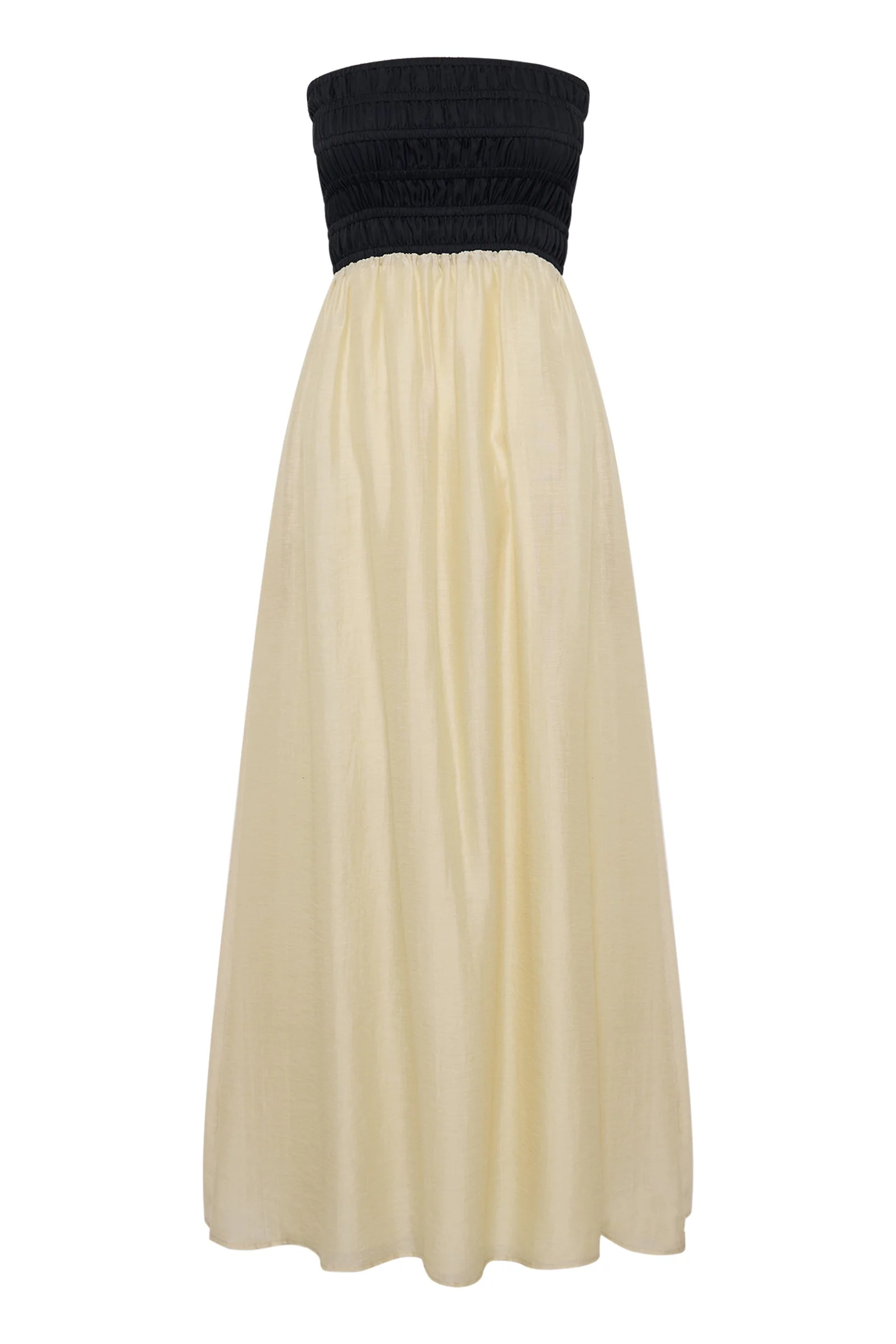 FRANCES SHIRRED MAXI DRESS - Image 6