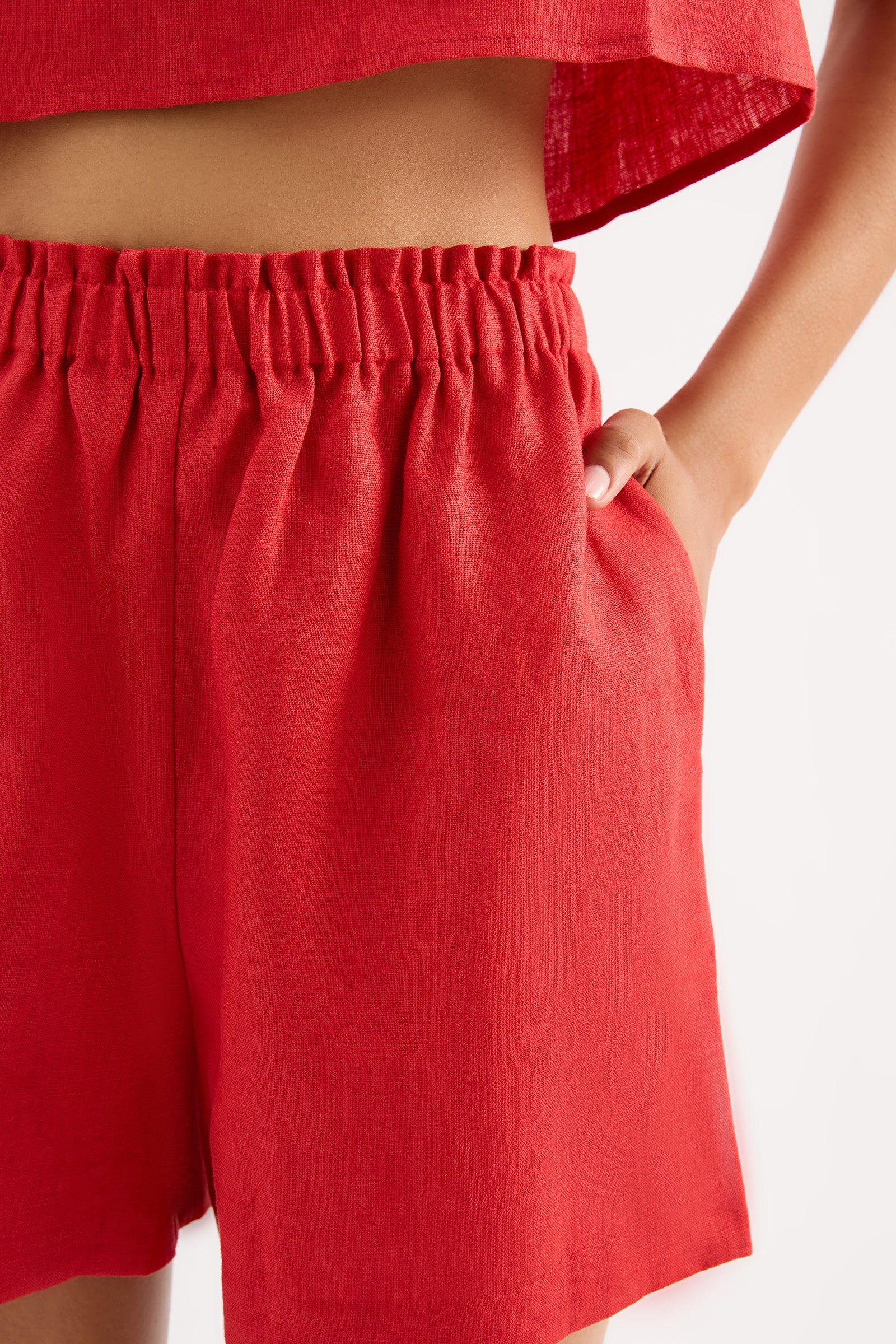 INGRID LINEN SHORT - Image 5
