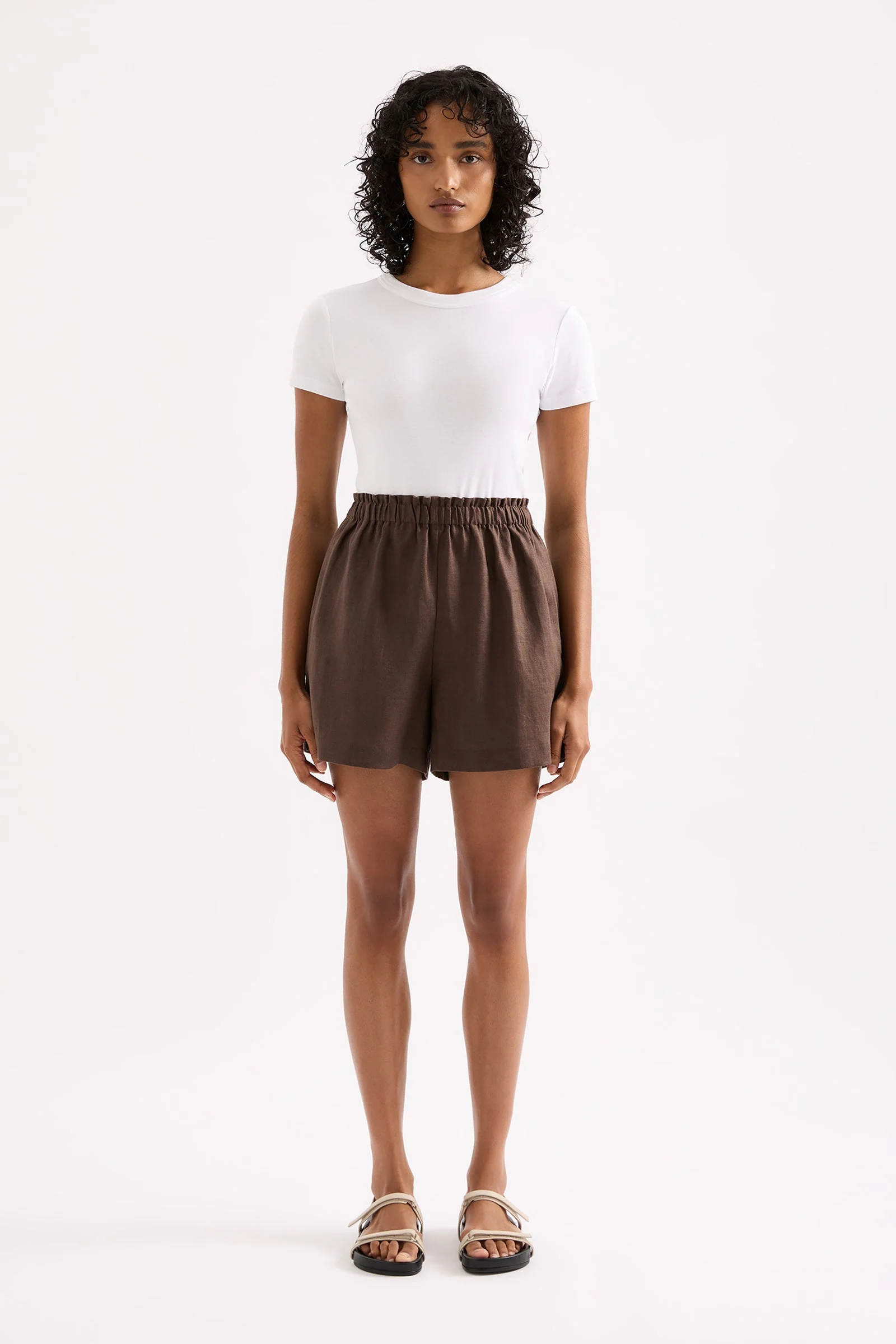 INGRID LINEN SHORT - Image 6