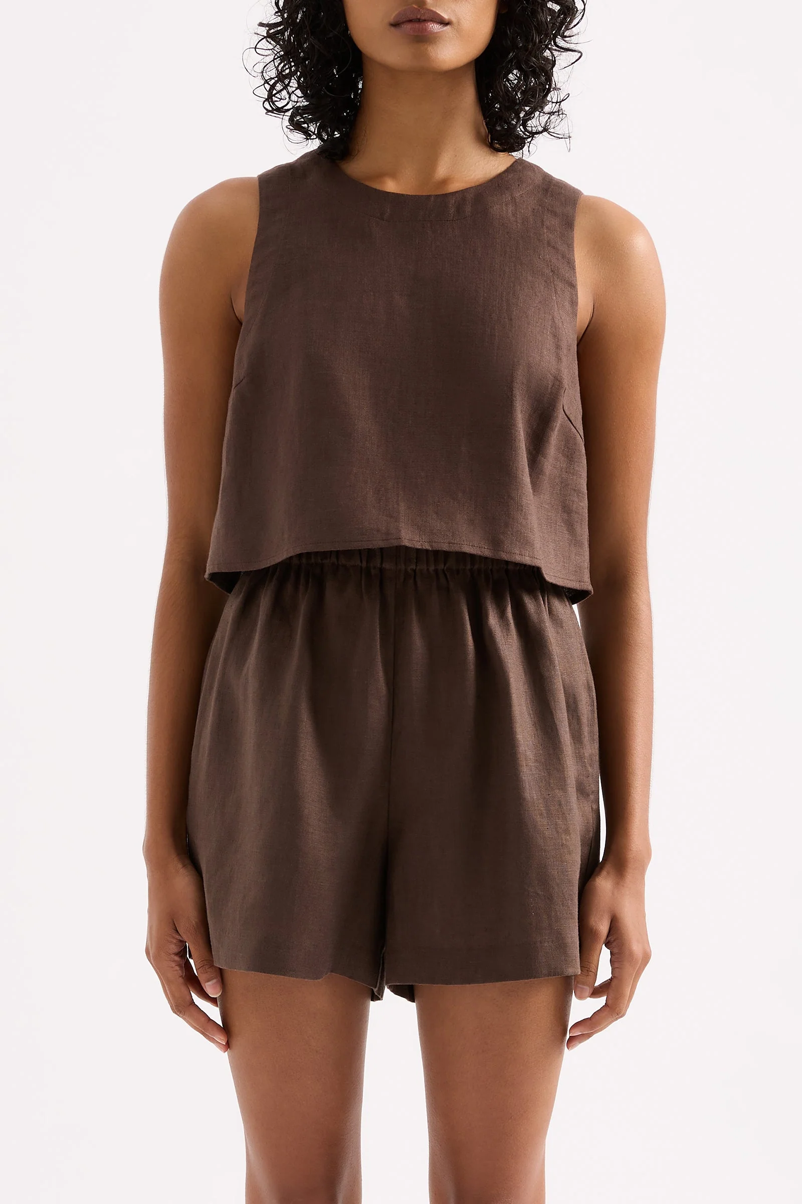 INGRID LINEN TOP - Image 2