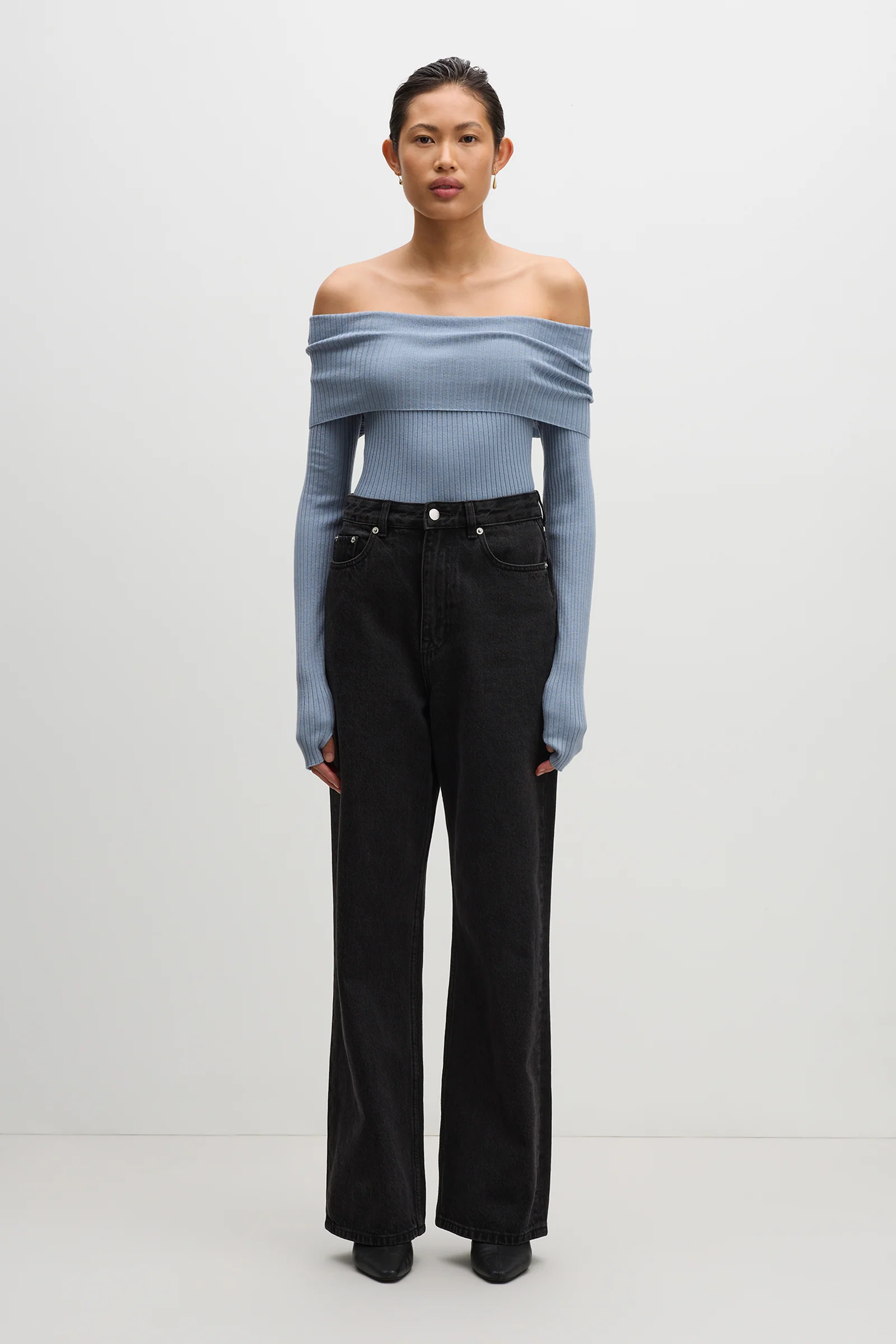 KRISHNA OFF SHOULDER KNIT