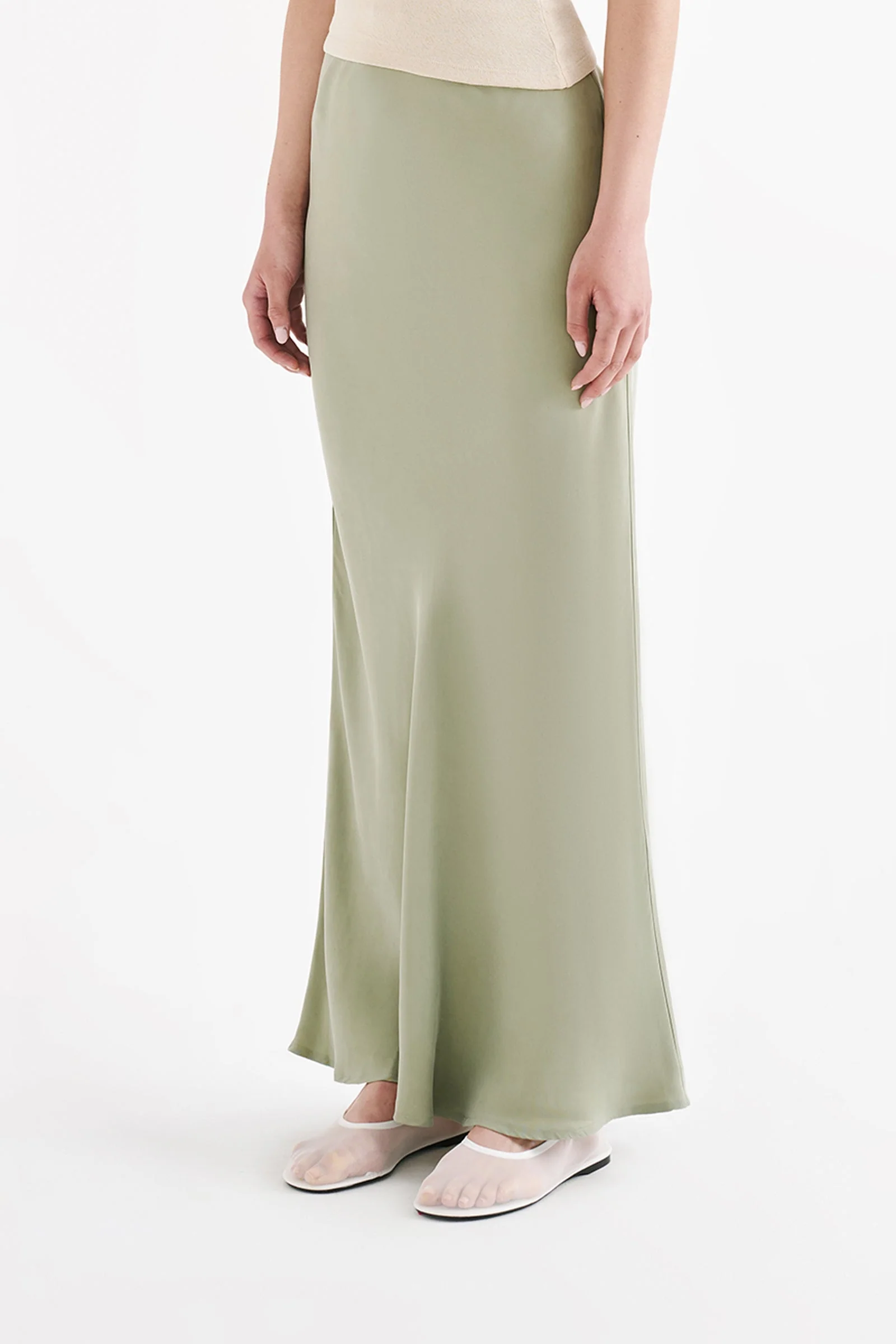 LEA CUPRO SKIRT - Image 3