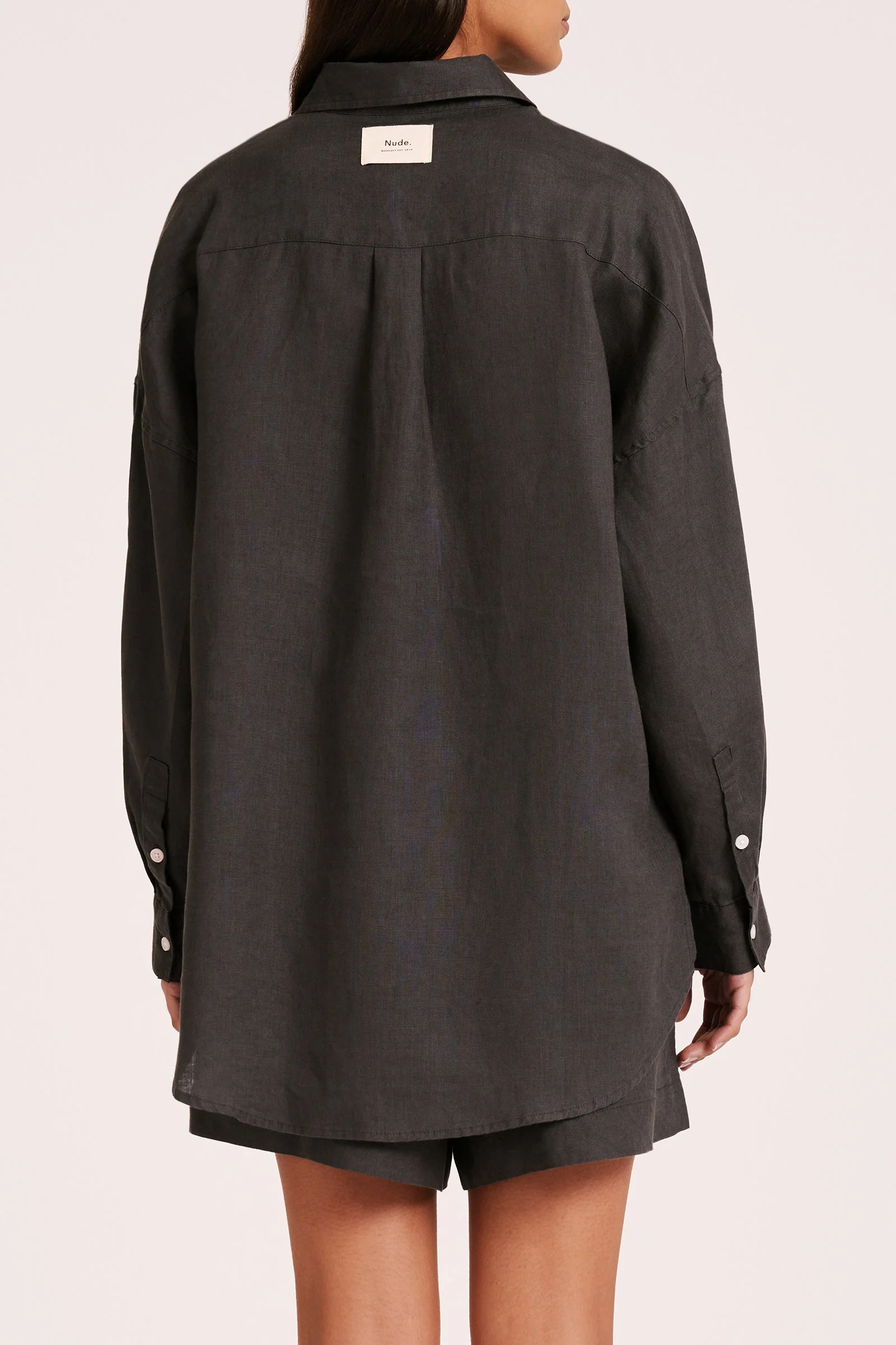 LOUNGE HERITAGE LINEN SHIRT - Image 4