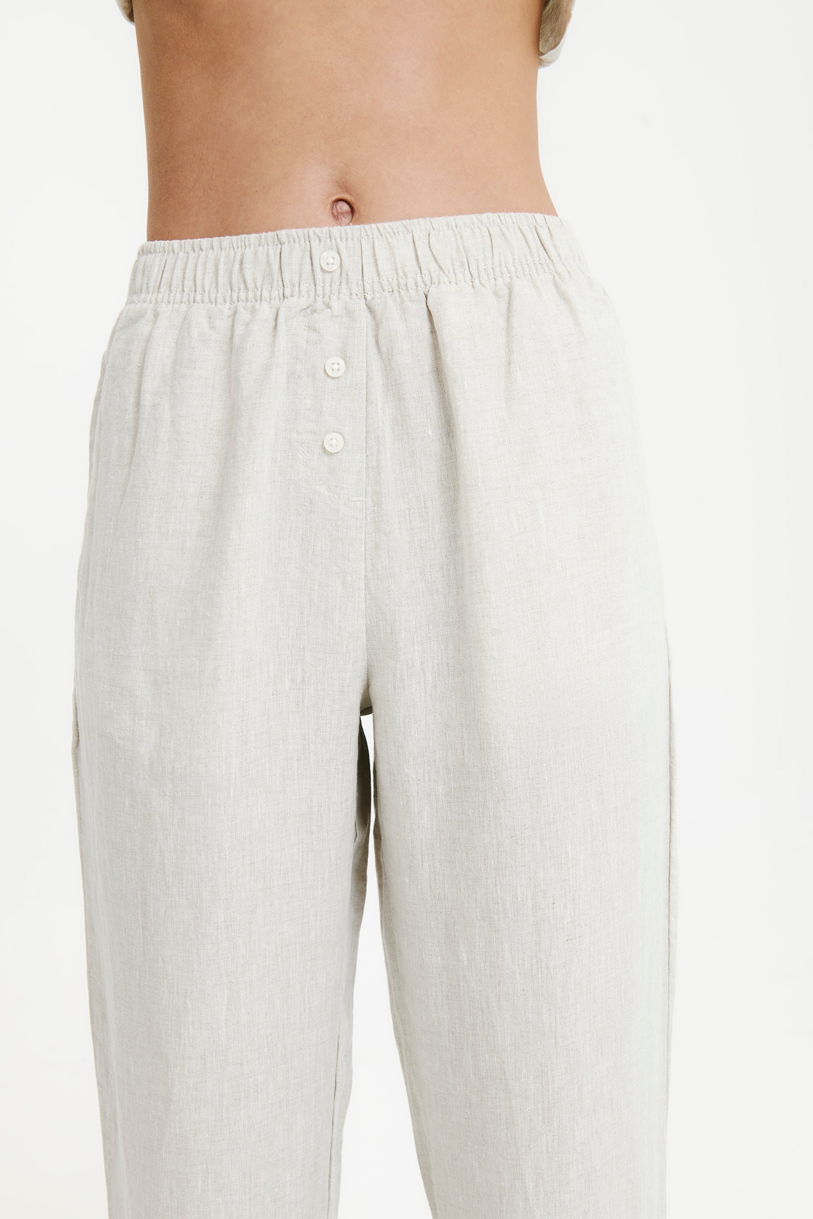 LOUNGE LINEN PANT - Image 5