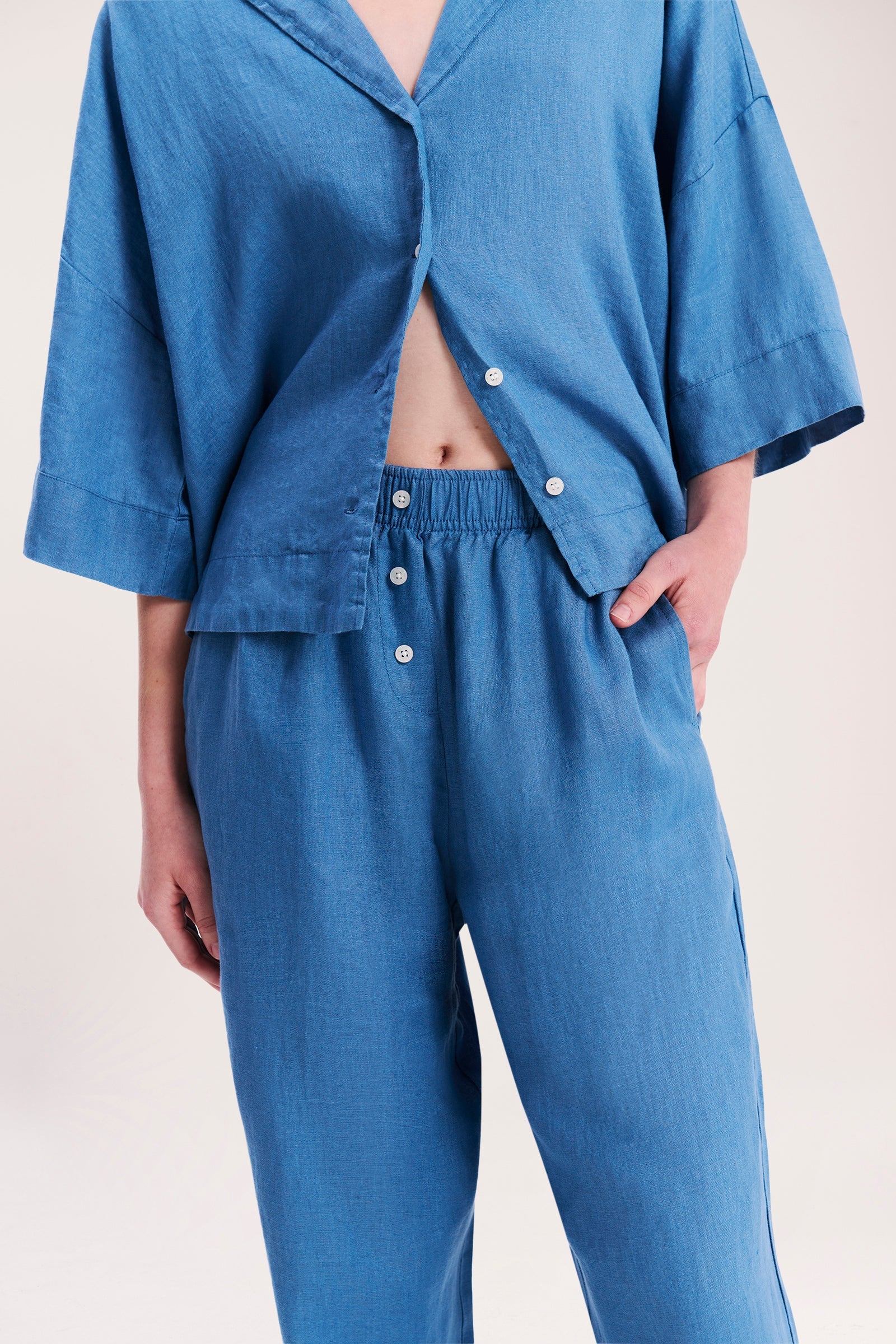 LOUNGE LINEN PANT - Image 13
