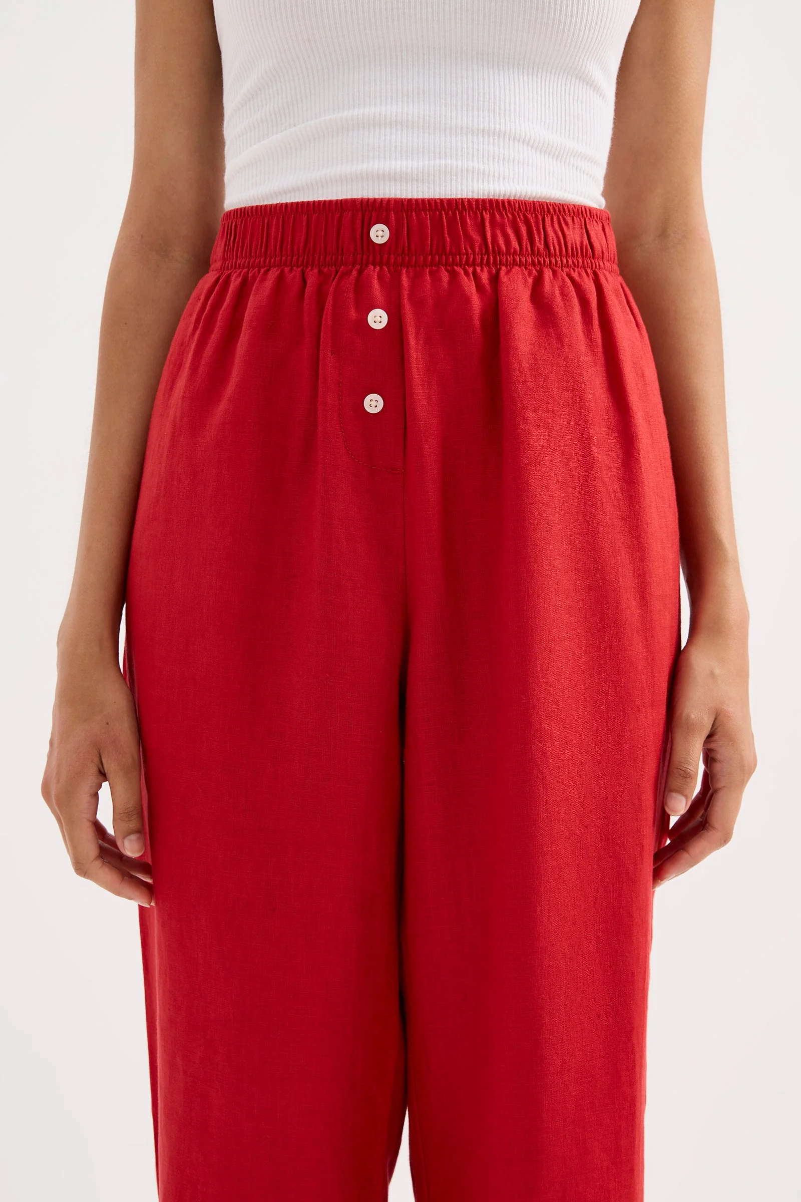 LOUNGE LINEN PANT - Image 5