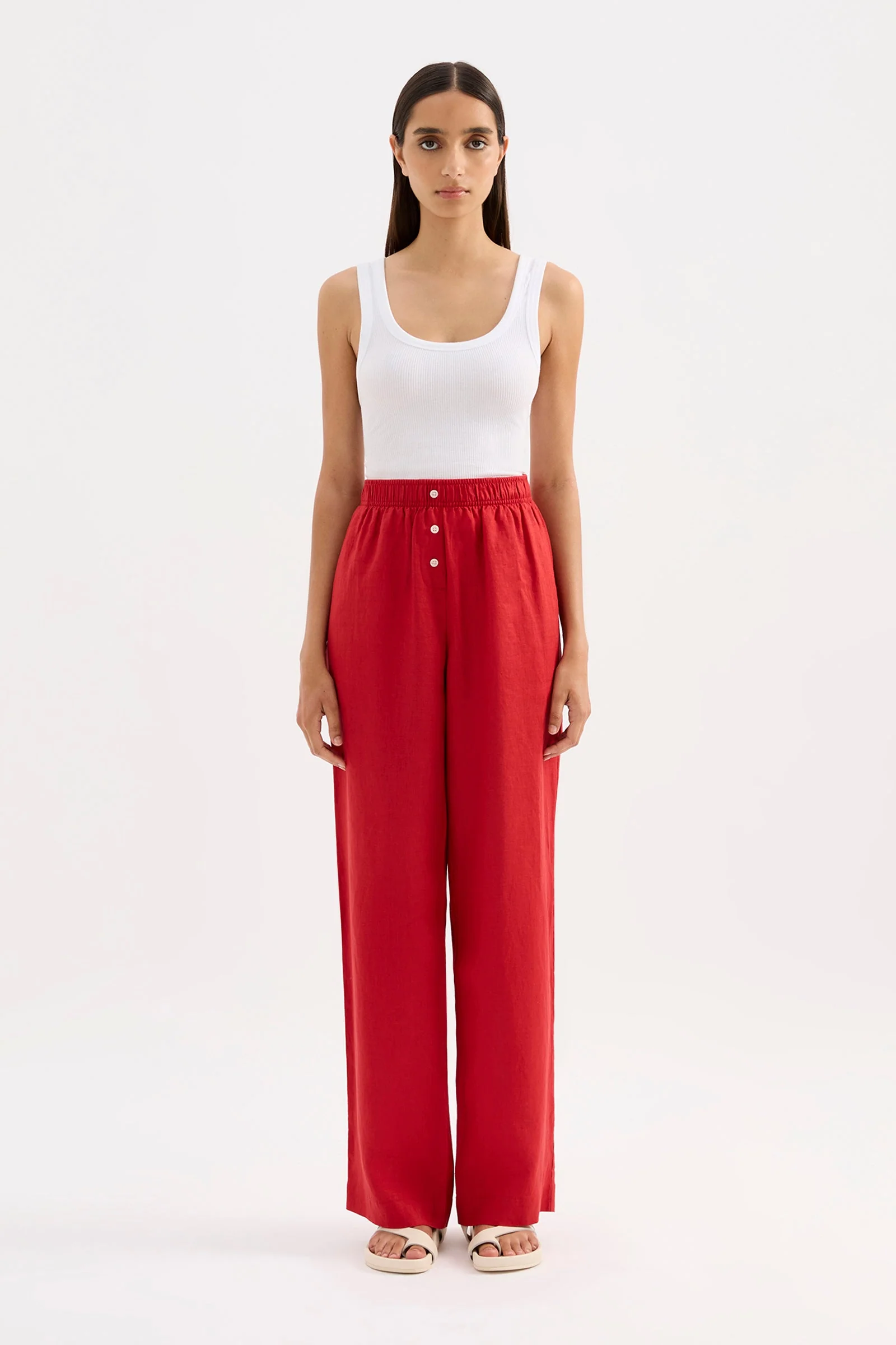 LOUNGE LINEN PANT - Image 7