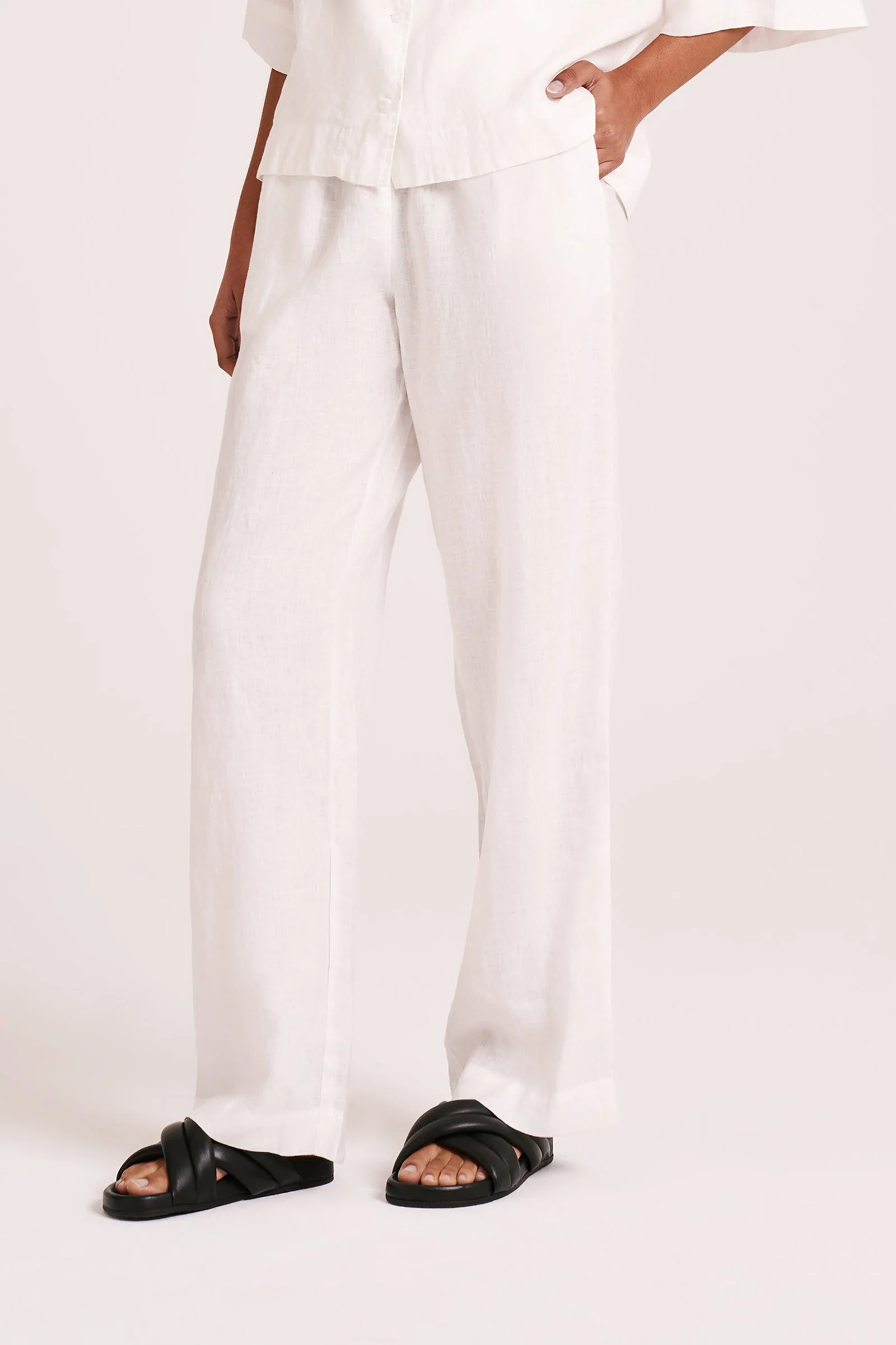 LOUNGE LINEN PANT - Image 3