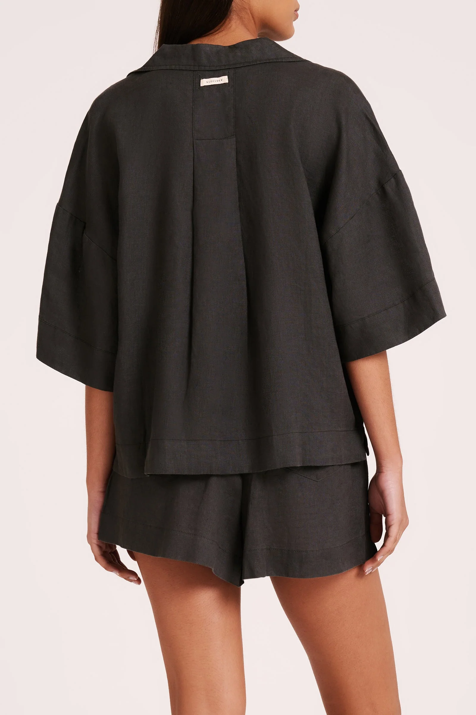 LOUNGE LINEN SHIRT - Image 4