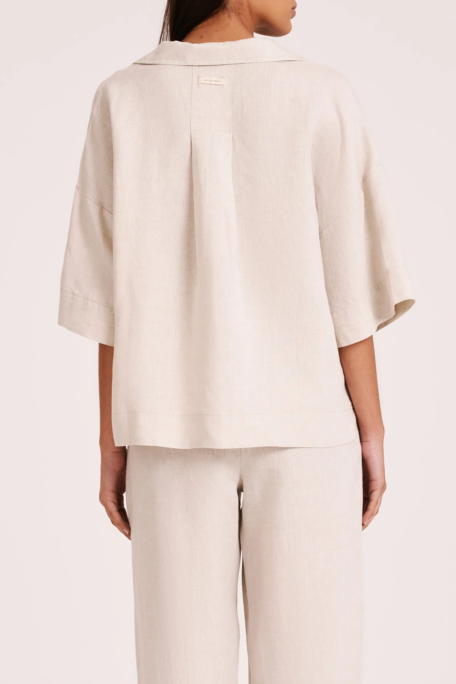 LOUNGE LINEN SHIRT - Image 4