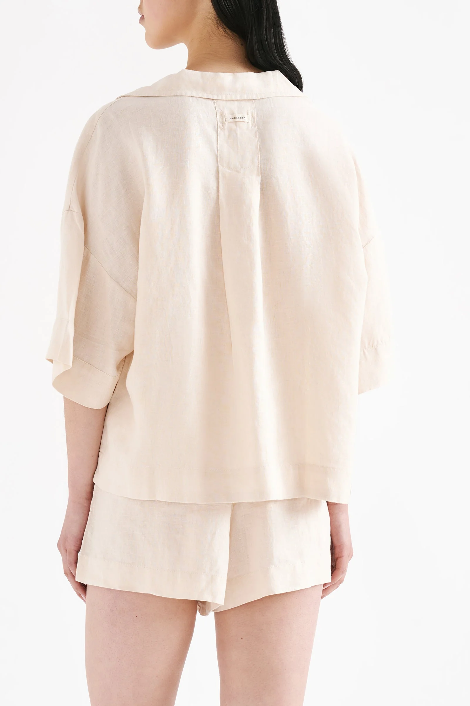 LOUNGE LINEN SHIRT - Image 4