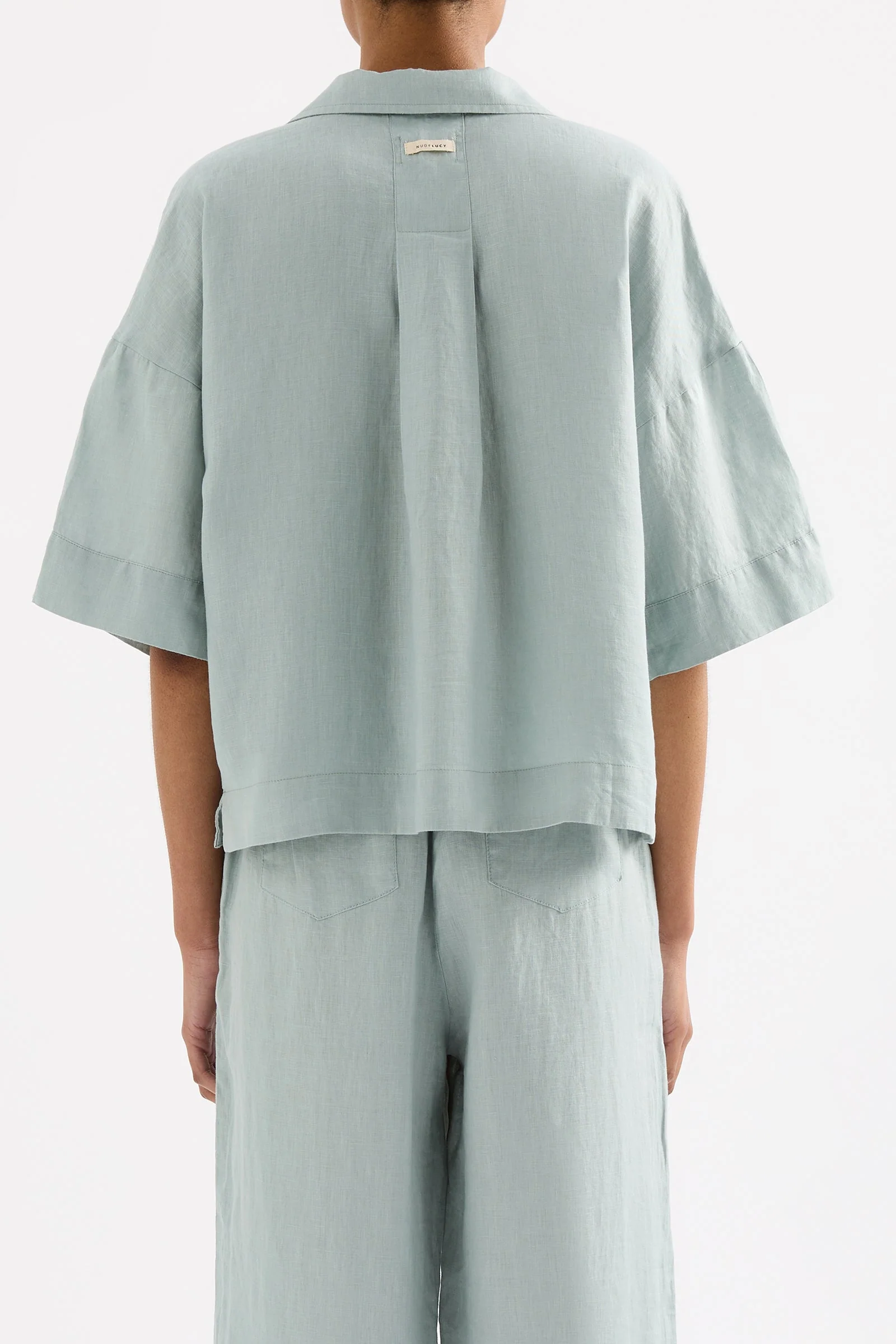LOUNGE LINEN SHIRT - Image 4