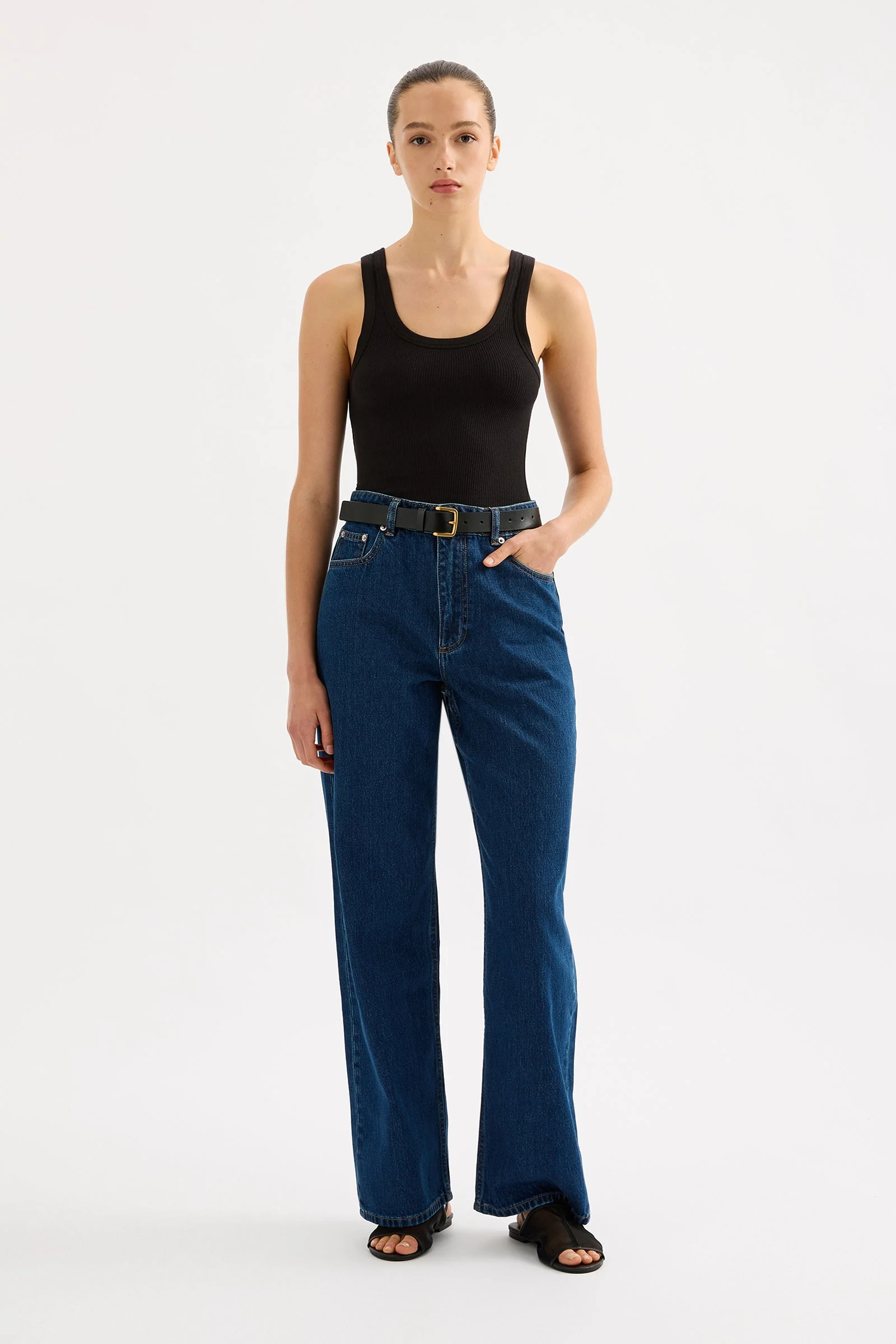 ORGANIC RELAXED LEG JEAN - Image 7