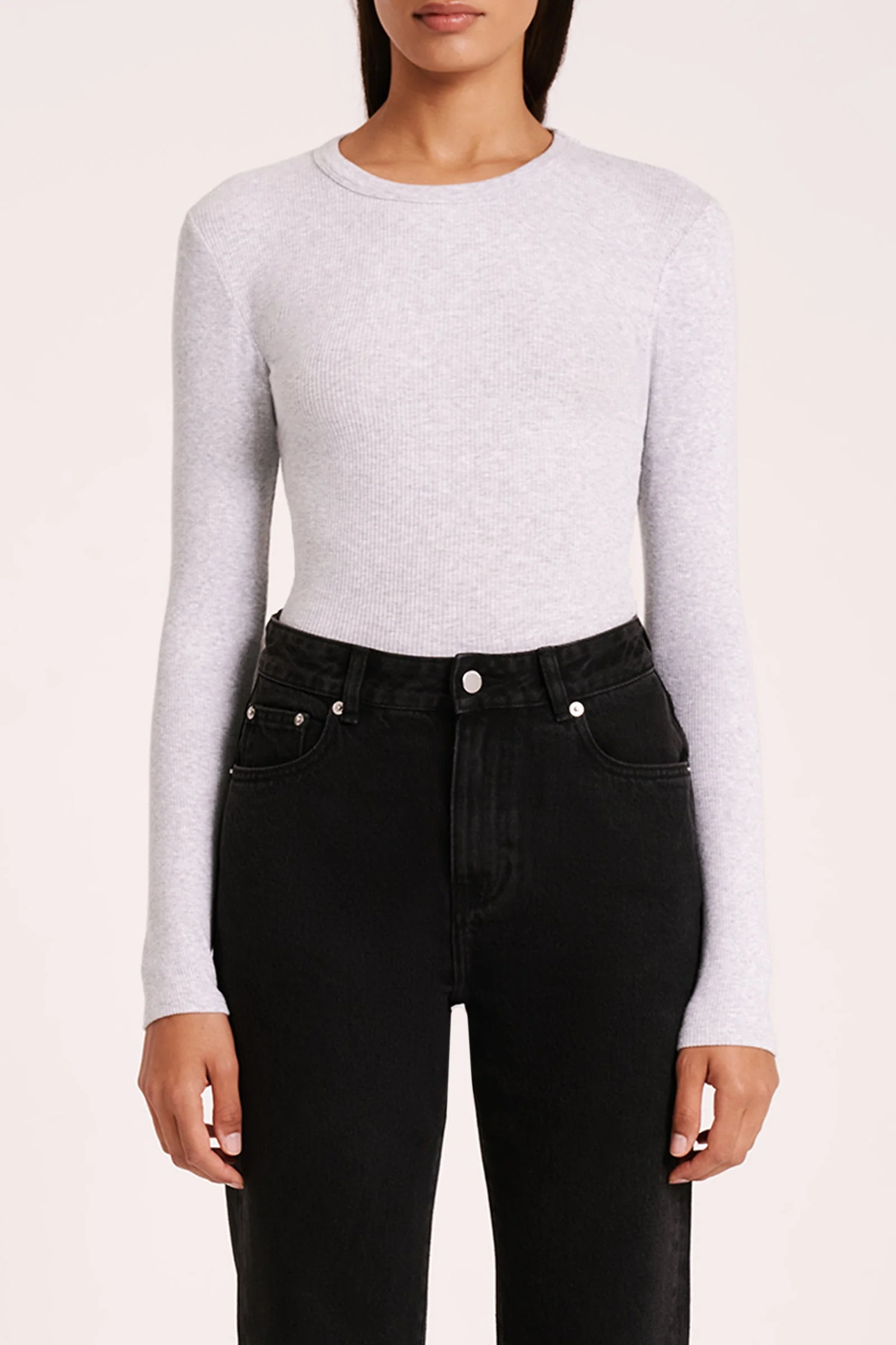 ORGANIC RIB LS TEE - Image 7