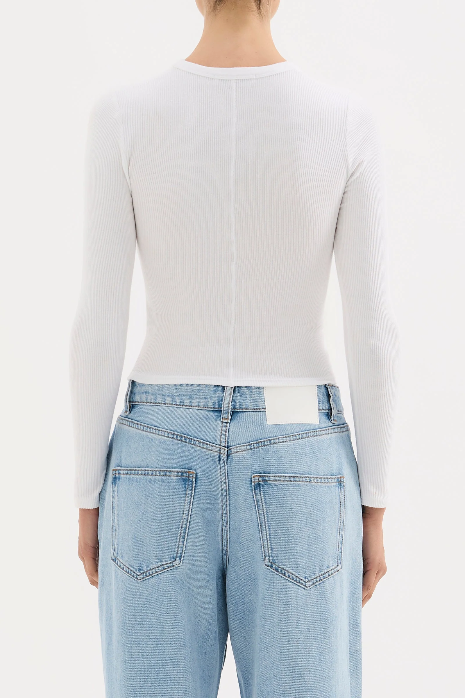 ORGANIC RIB LS TEE - Image 4