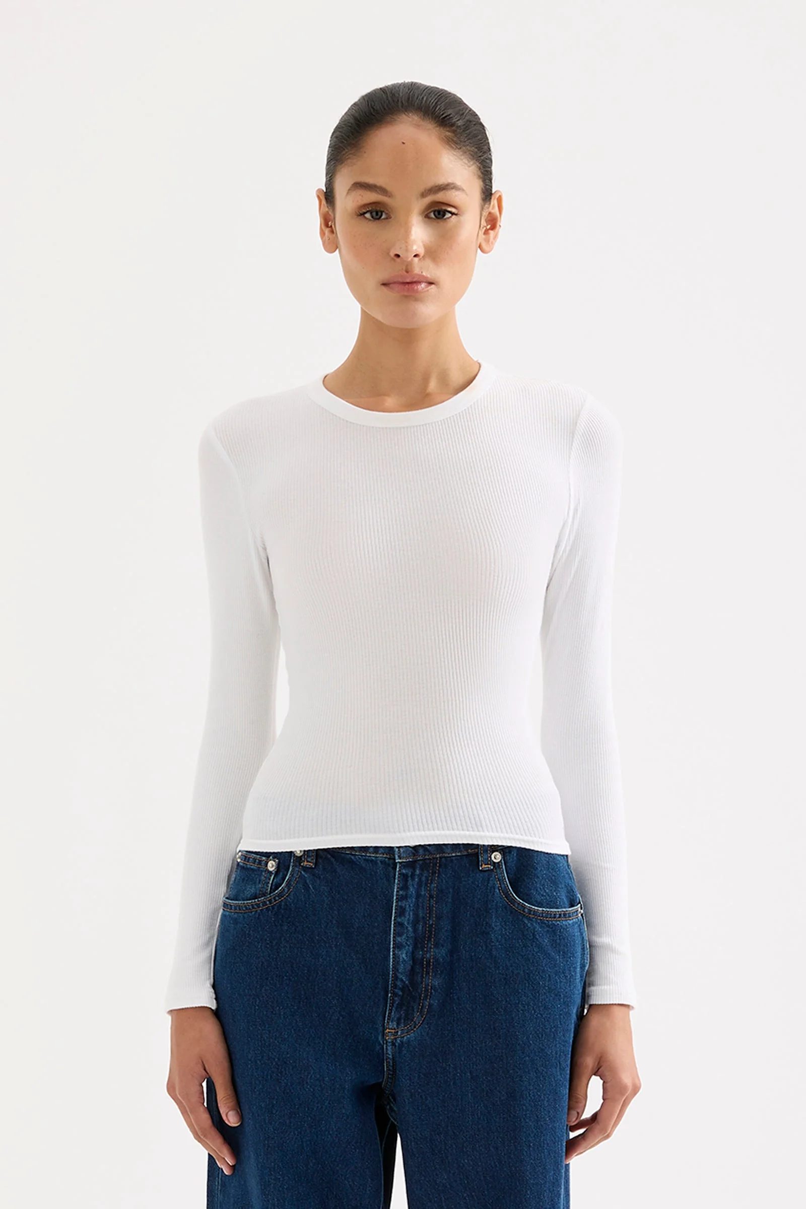 ORGANIC RIB LS TEE - Image 7