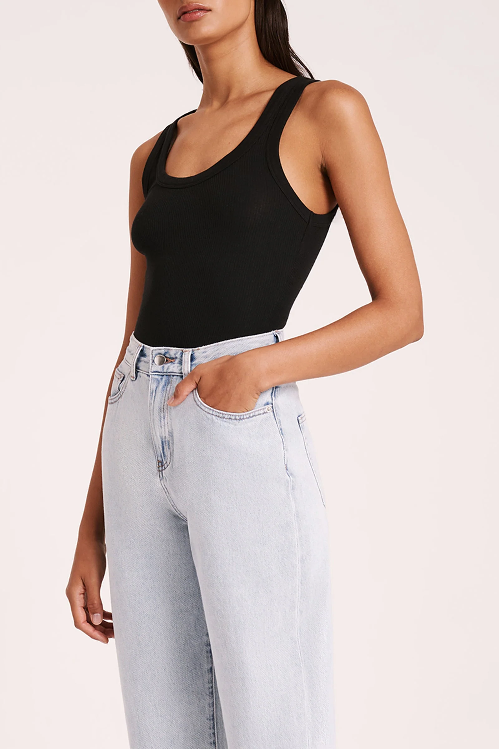 ORGANIC RIB SINGLET - Image 8