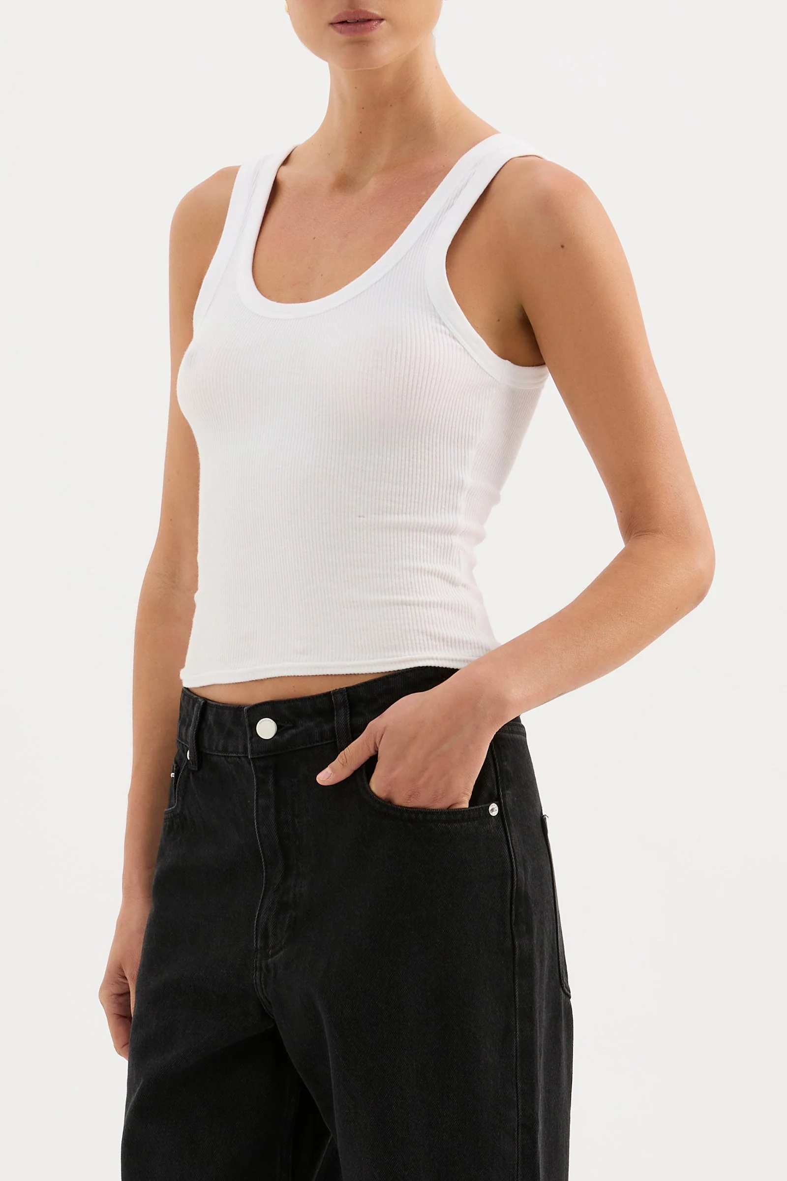 ORGANIC RIB SINGLET - Image 3