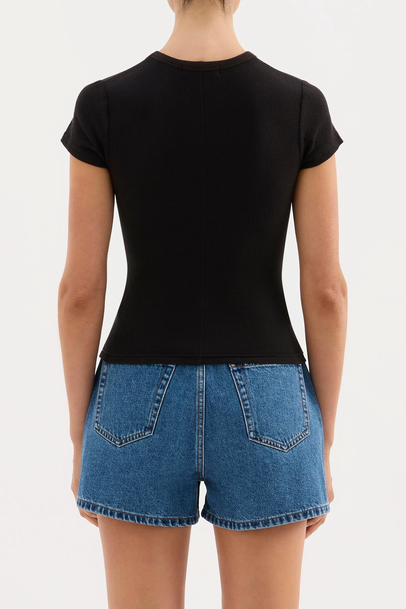 ORGANIC RIB SS TEE - Image 3