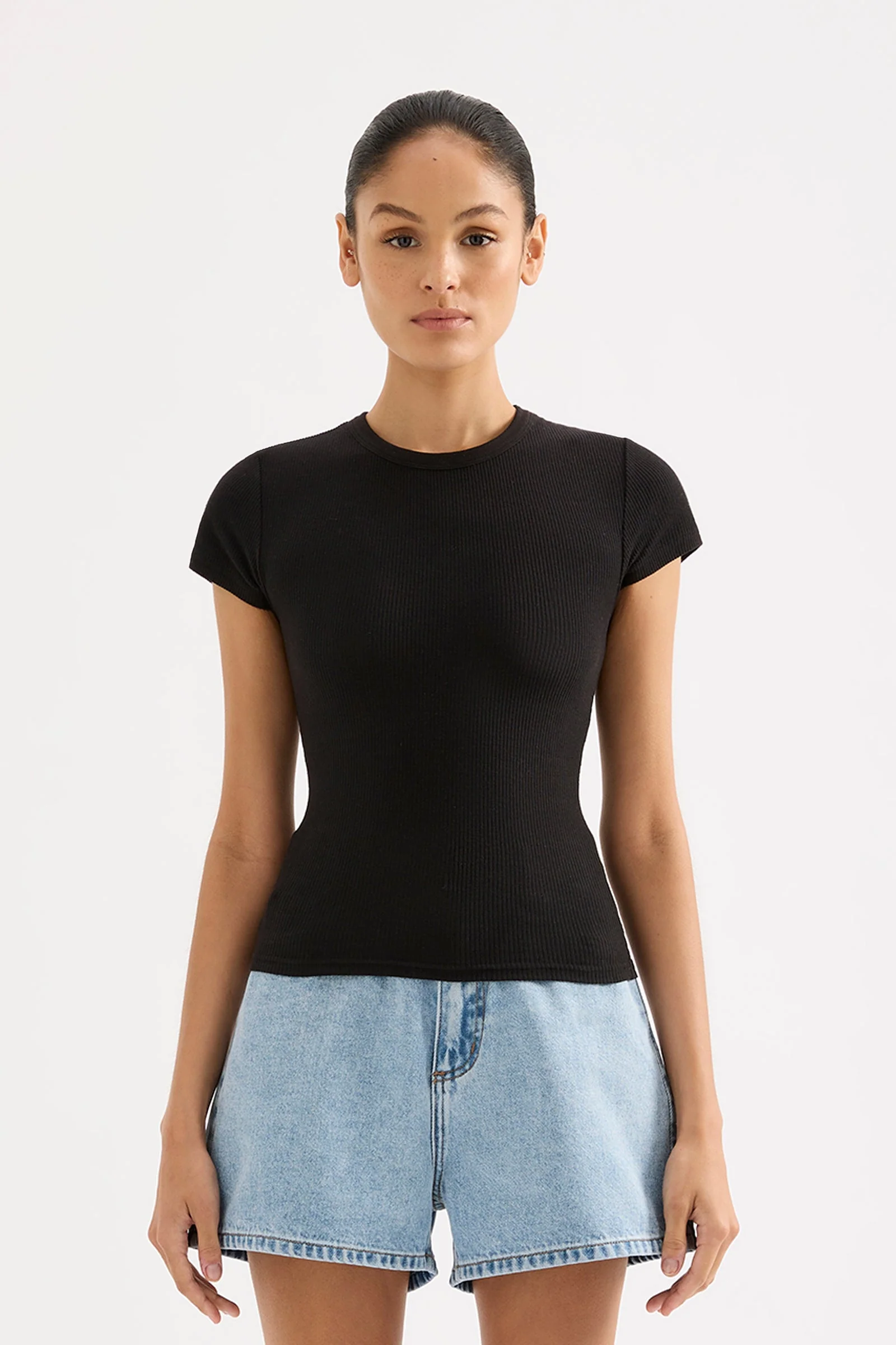 ORGANIC RIB SS TEE - Image 6