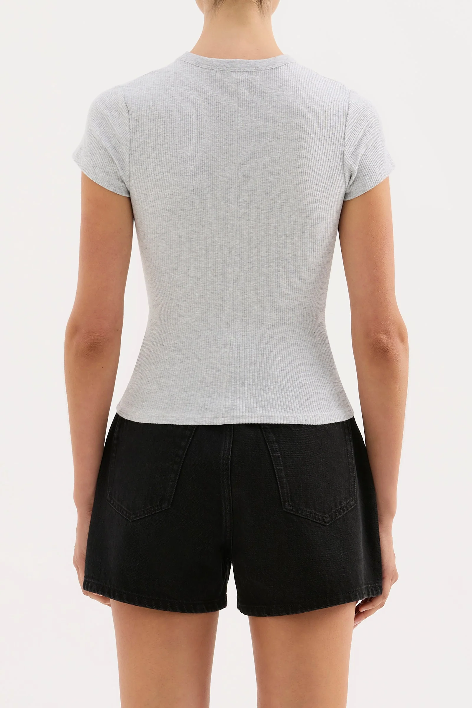 ORGANIC RIB SS TEE - Image 4