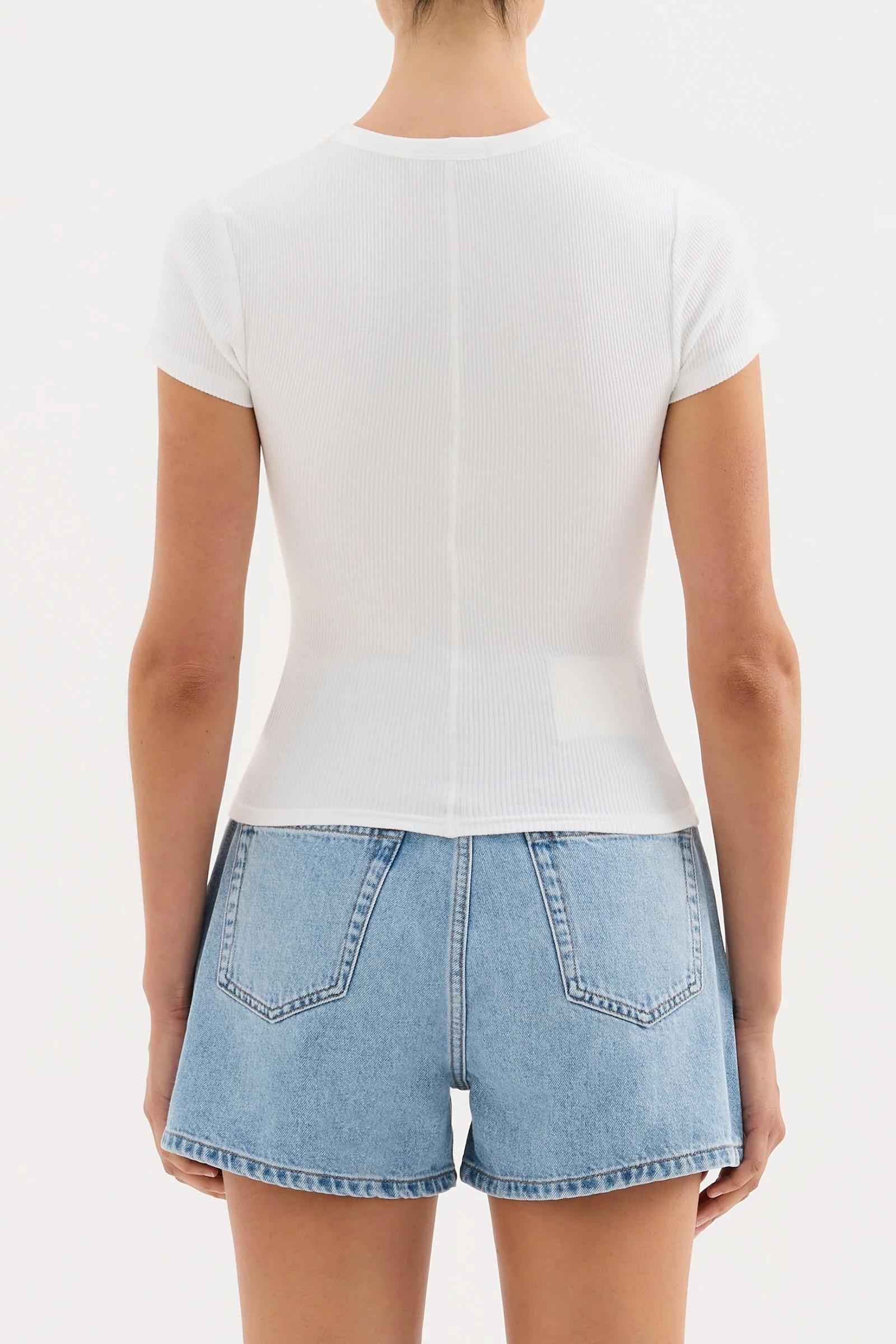 ORGANIC RIB SS TEE - Image 4