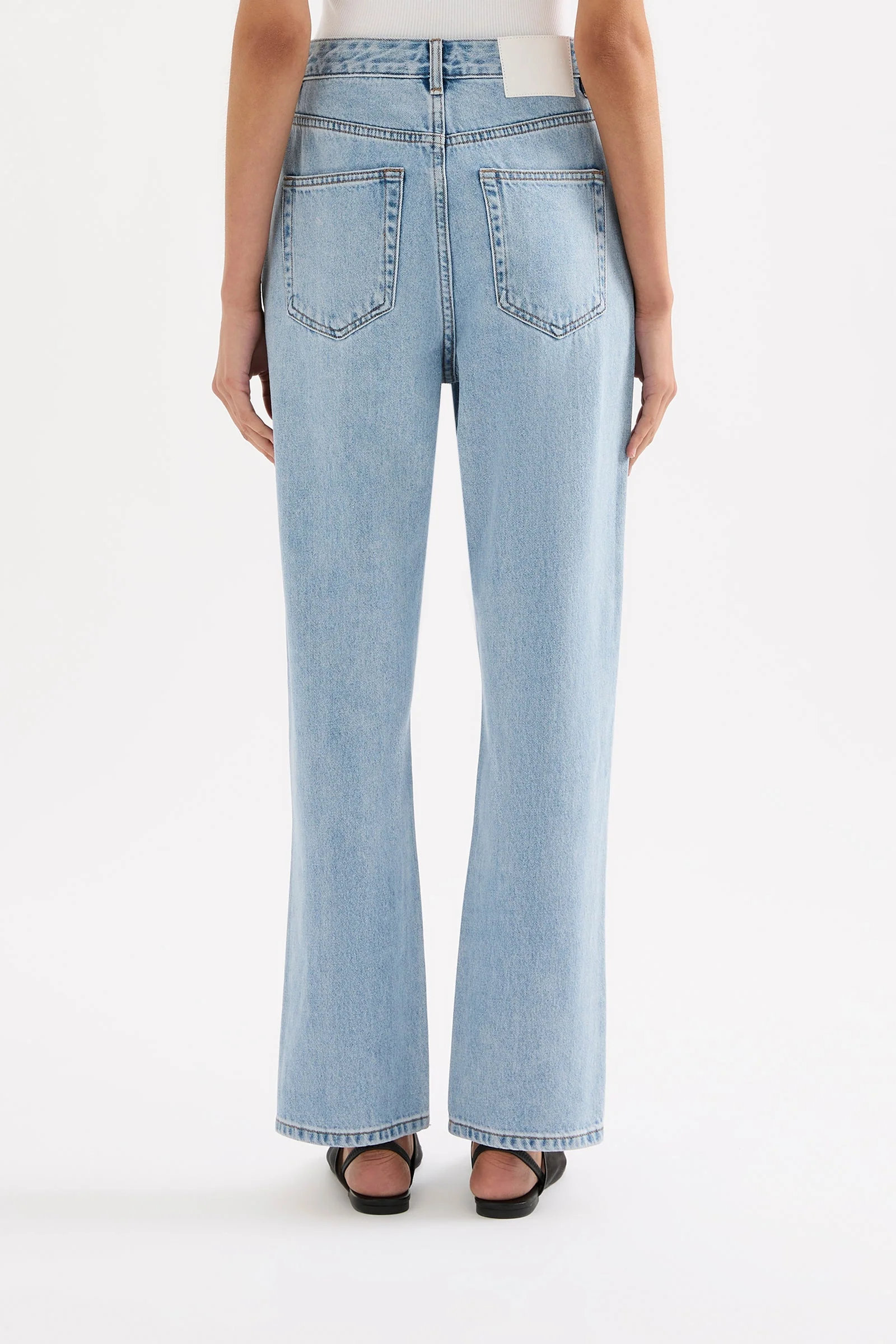 ORGANIC STRAIGHT LEG JEAN - Image 4