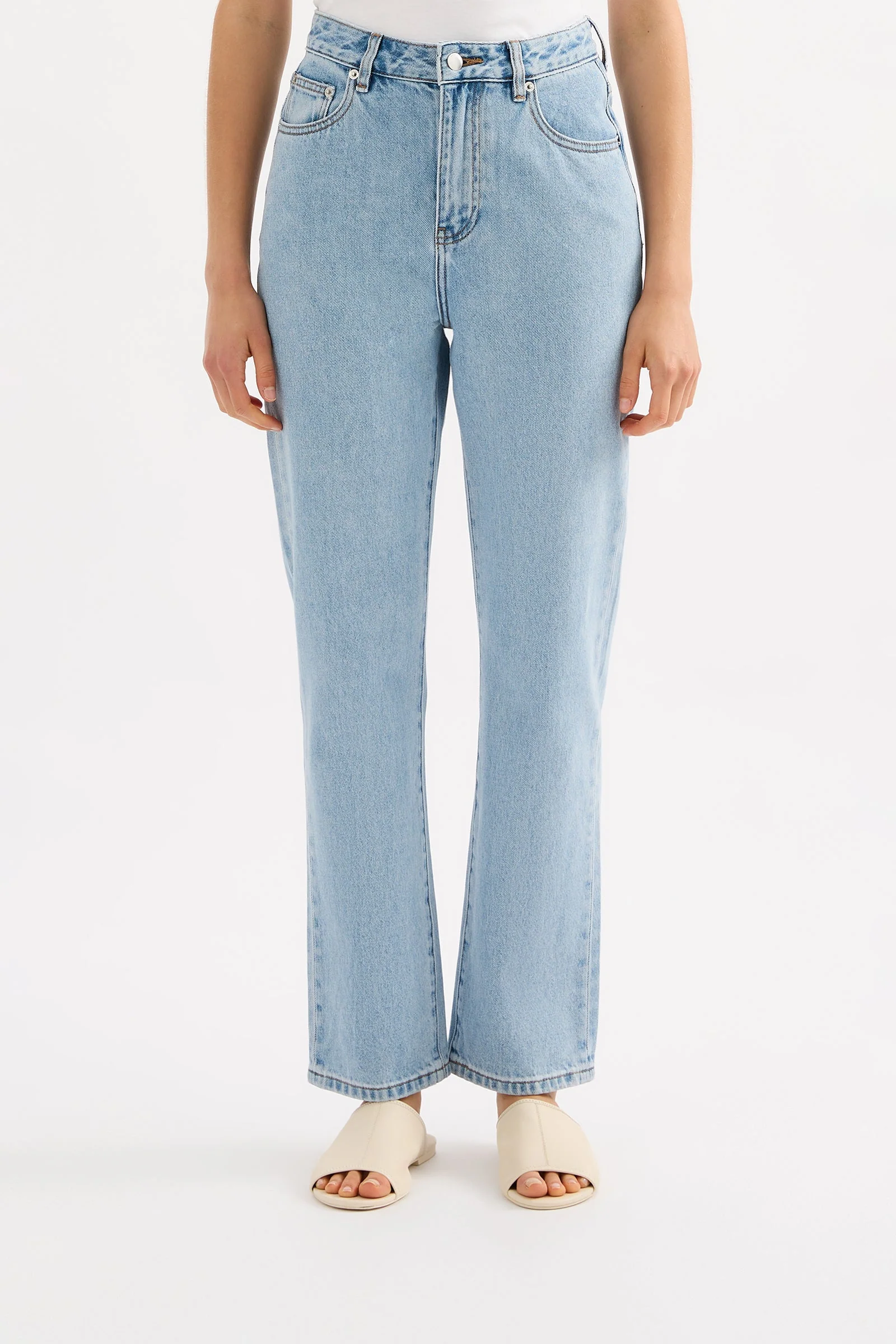 ORGANIC STRAIGHT LEG JEAN - Image 8