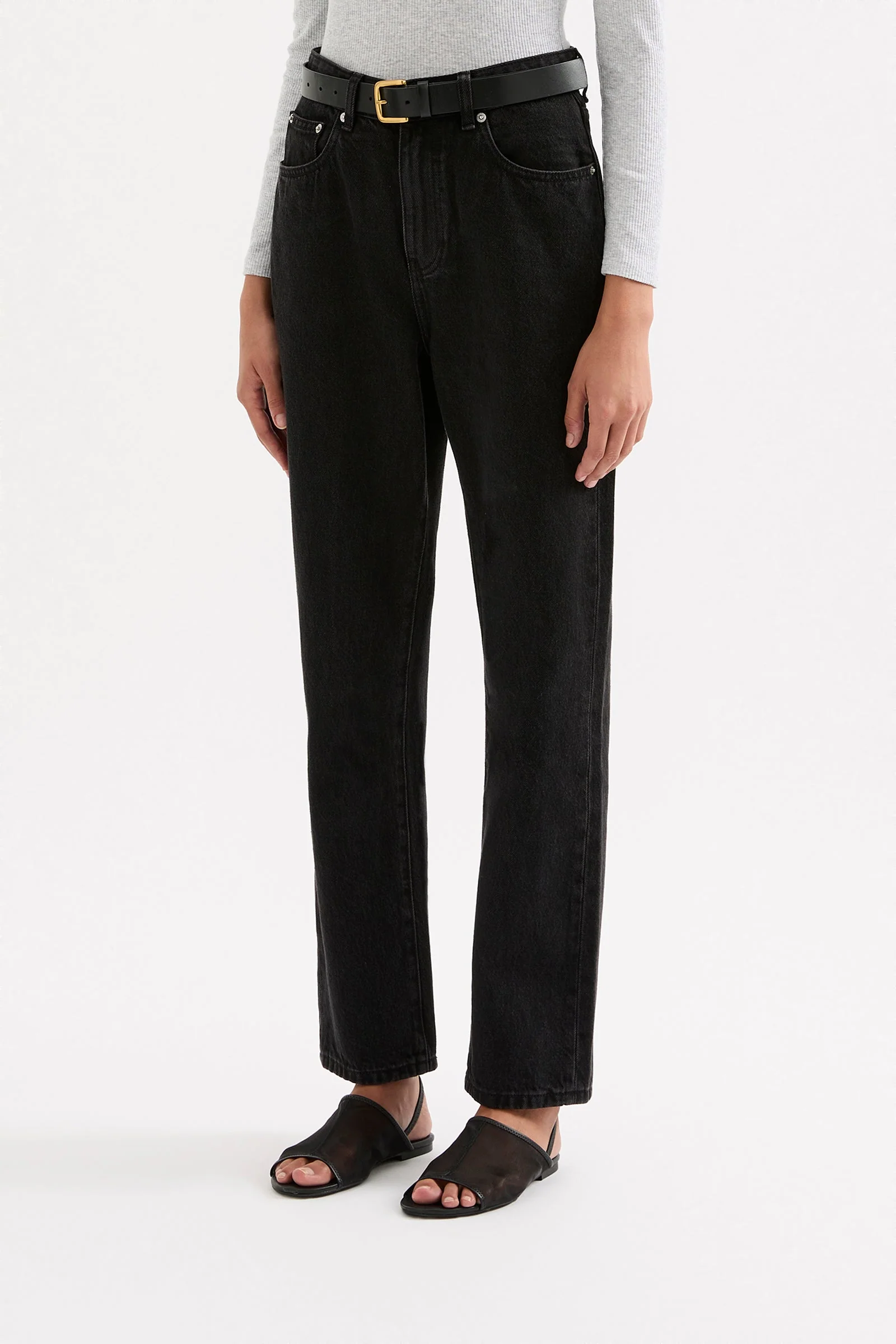 ORGANIC STRAIGHT LEG JEAN - Image 3
