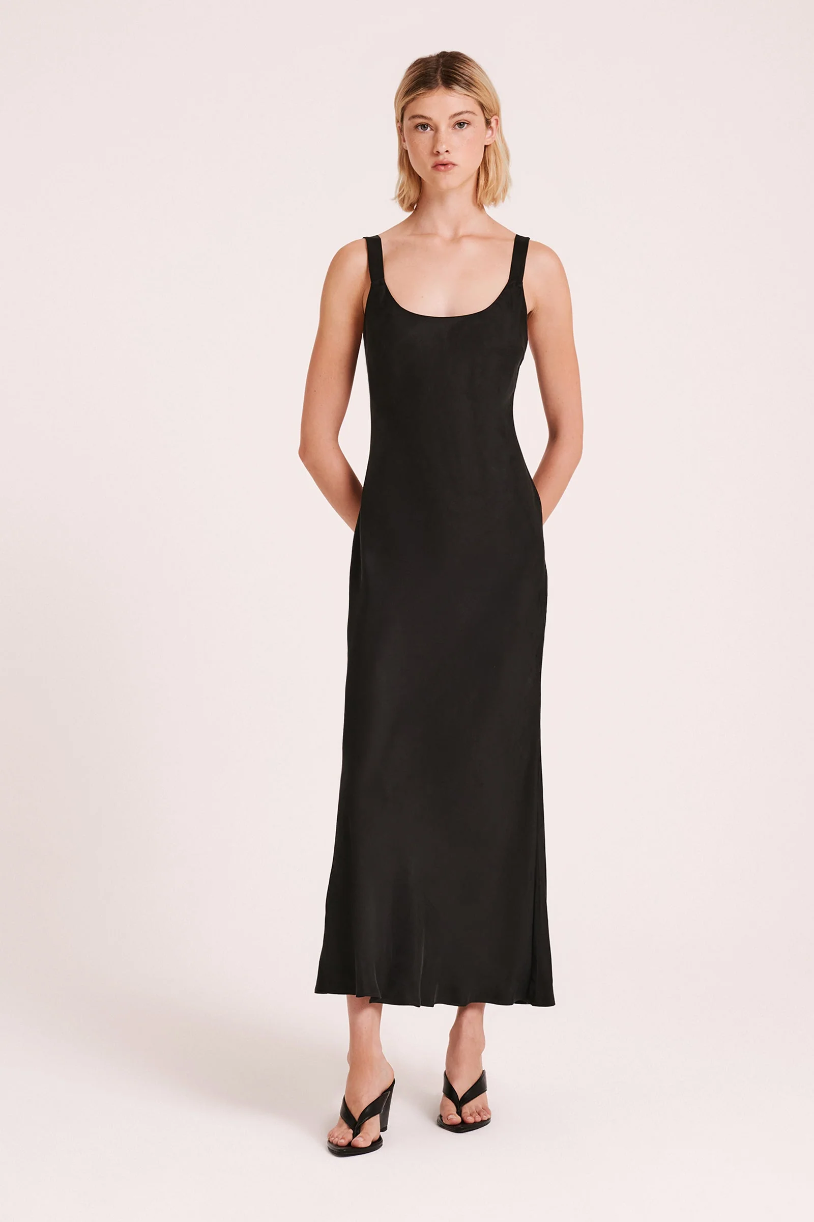 REN CUPRO SLIP DRESS - Image 5