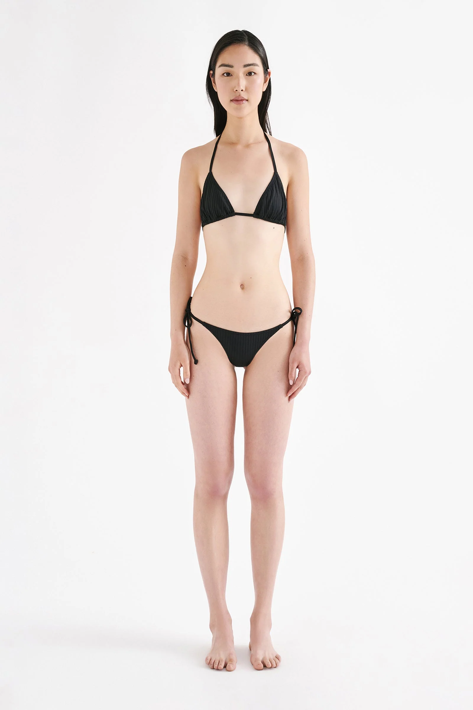 RIB STRING BIKINI BRIEF