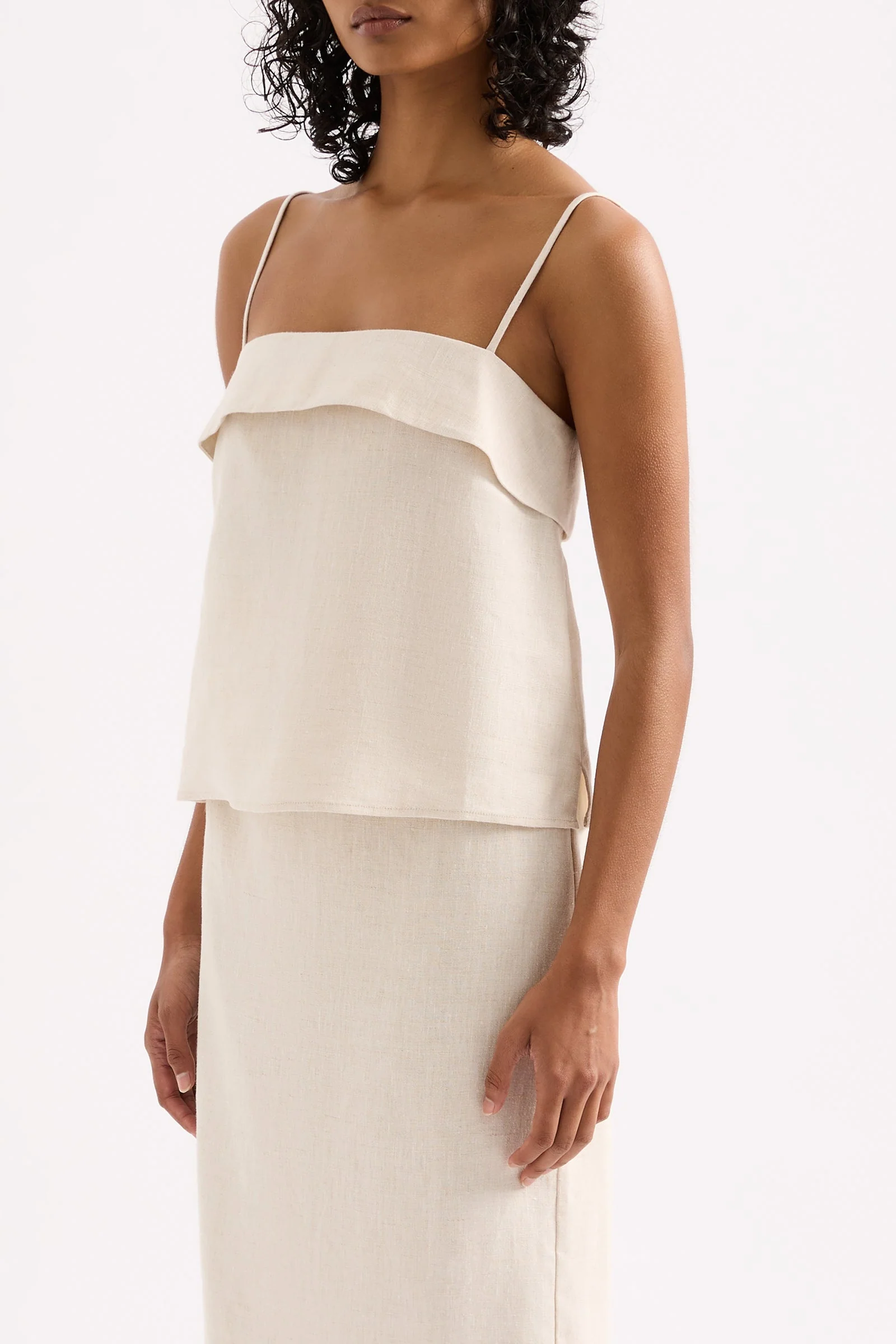 SADIE LINEN CAMI - Image 4