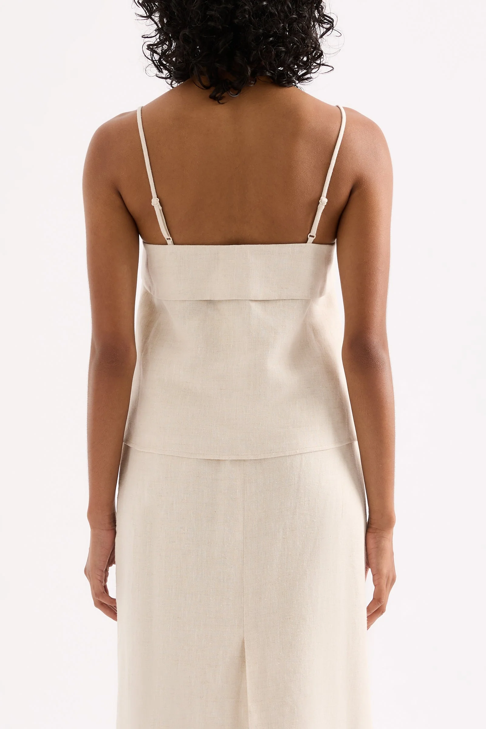 SADIE LINEN CAMI - Image 5