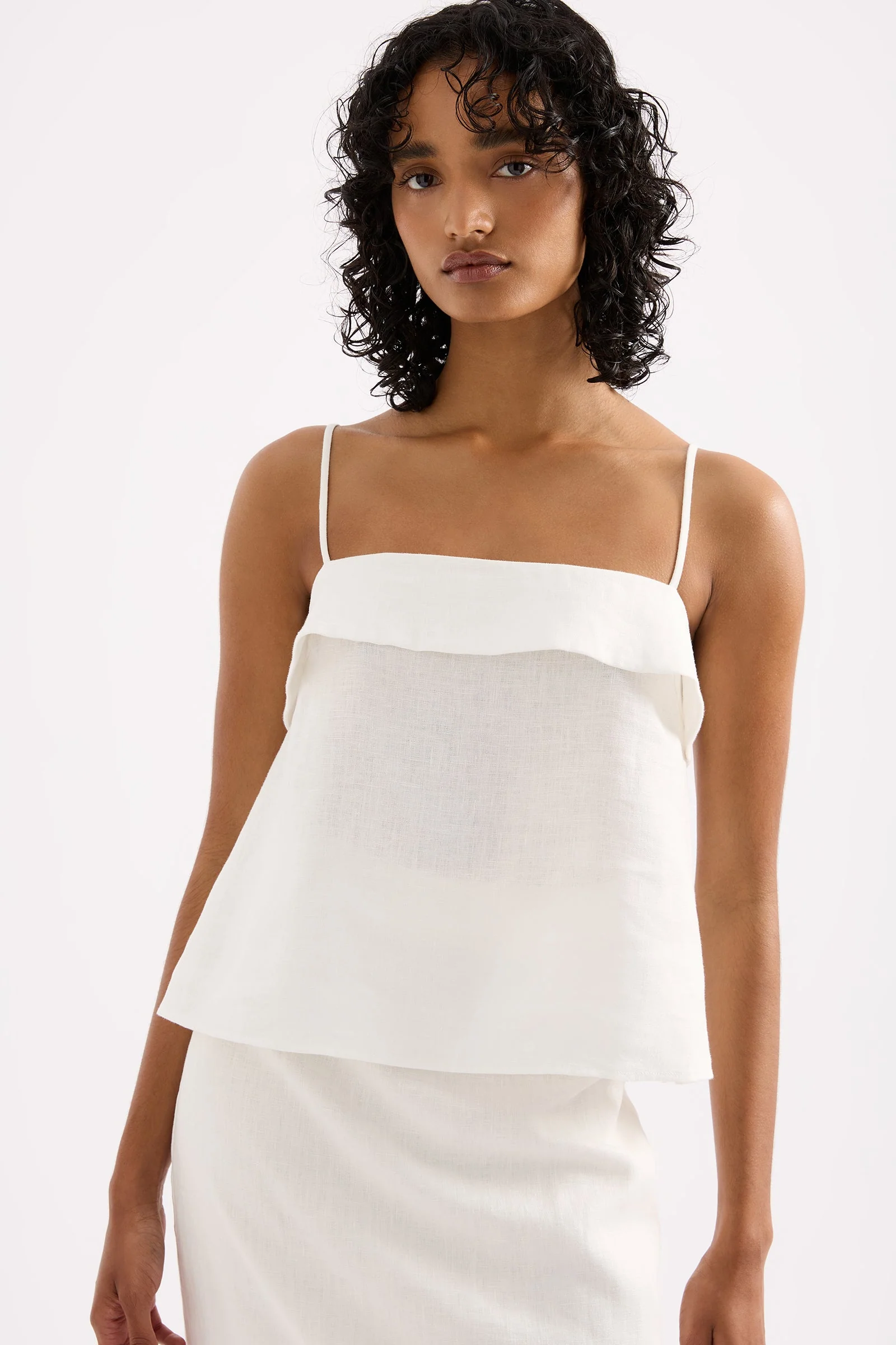 SADIE LINEN CAMI - Image 5