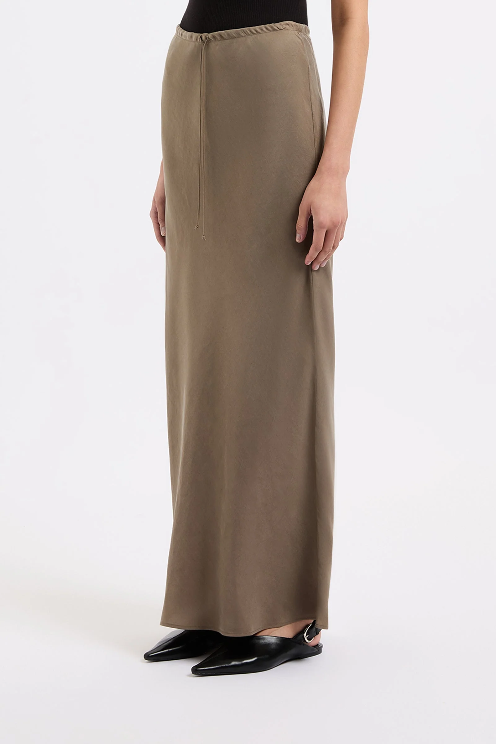 SESHNI TENCEL MAXI SKIRT - Image 3