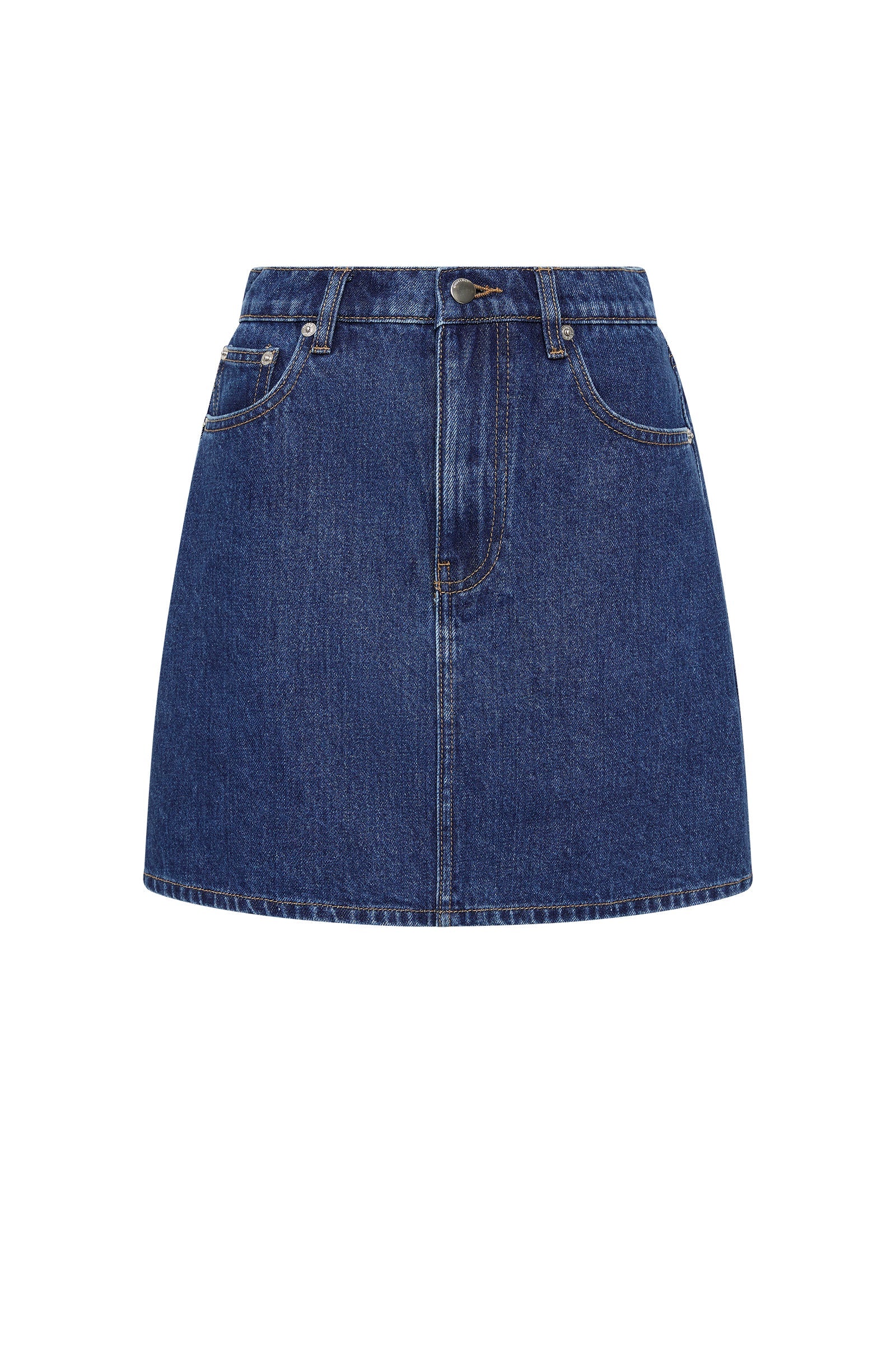 SIA DENIM MINI SKIRT - Image 7