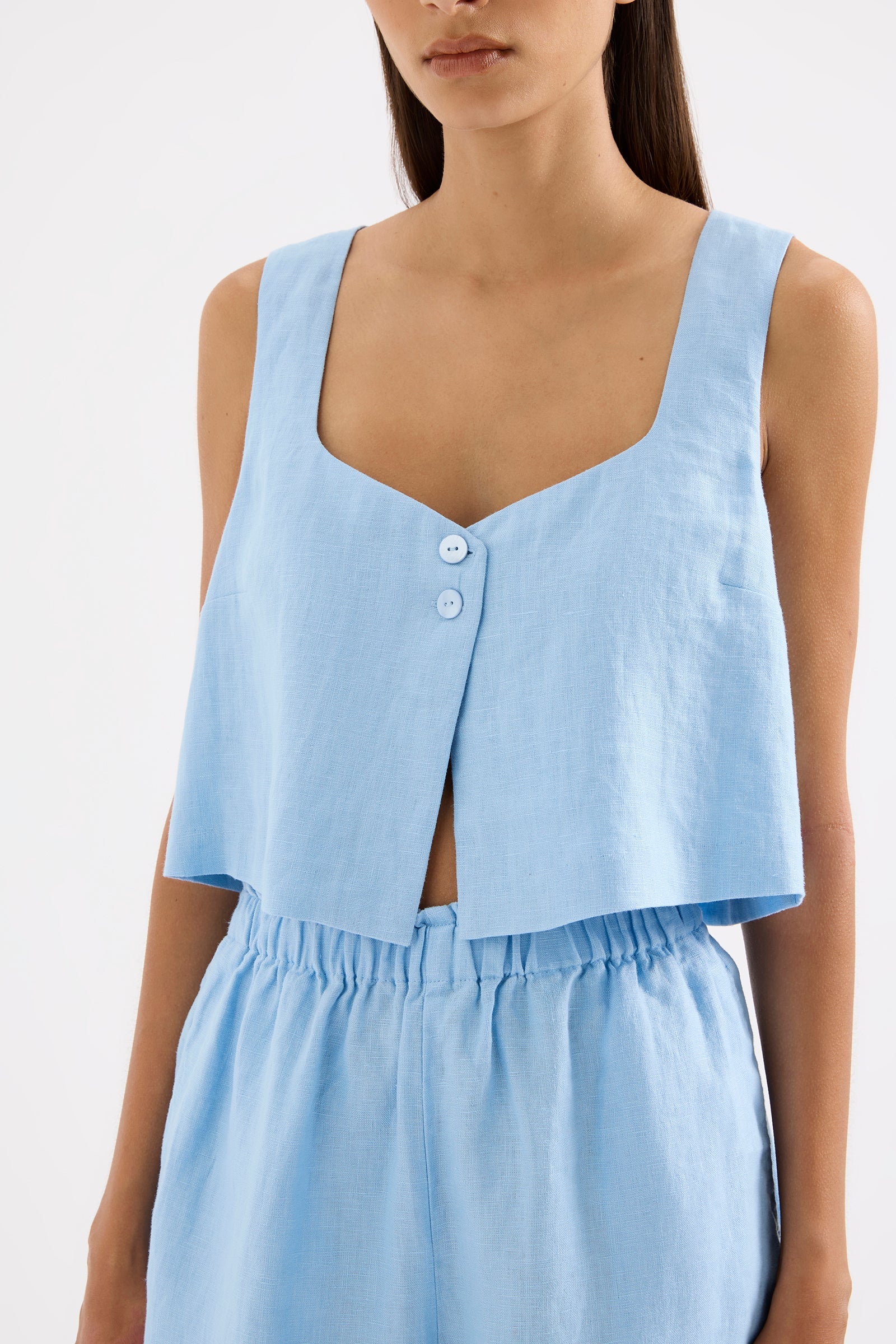 THEO LINEN TOP - Image 5