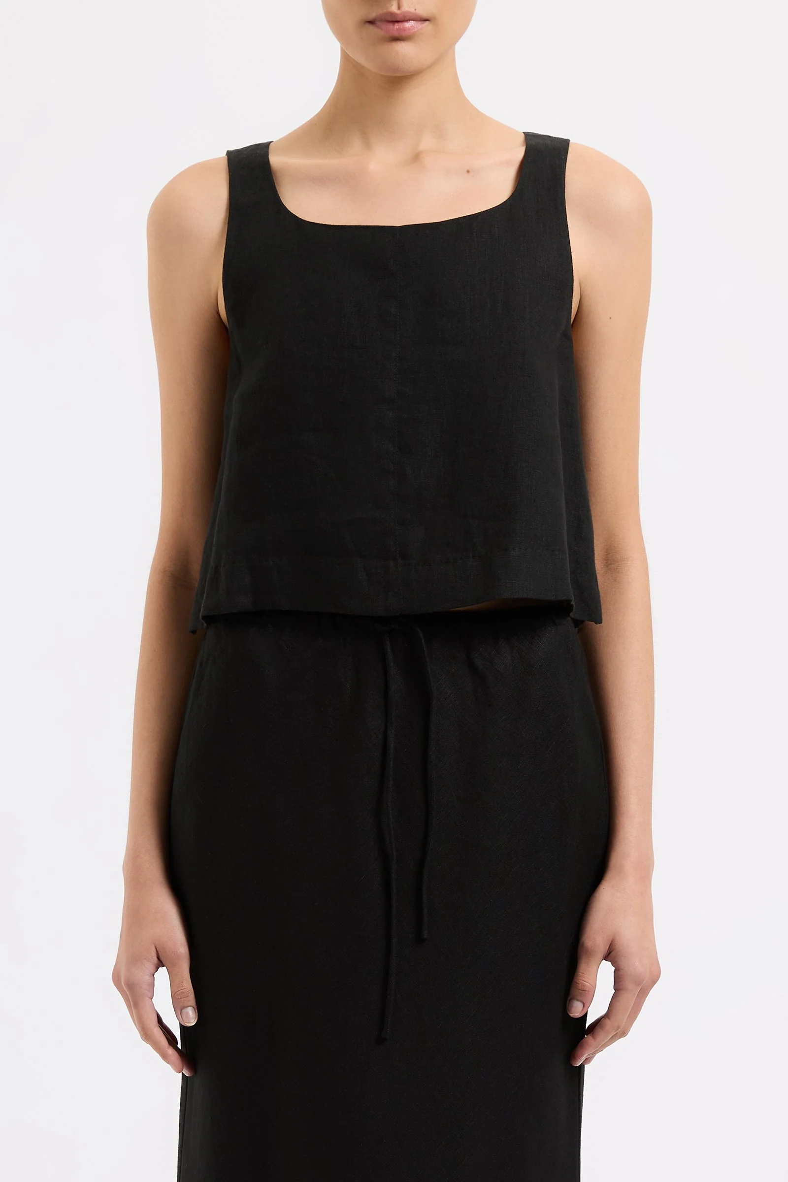 THILDA LINEN TOP - Image 2