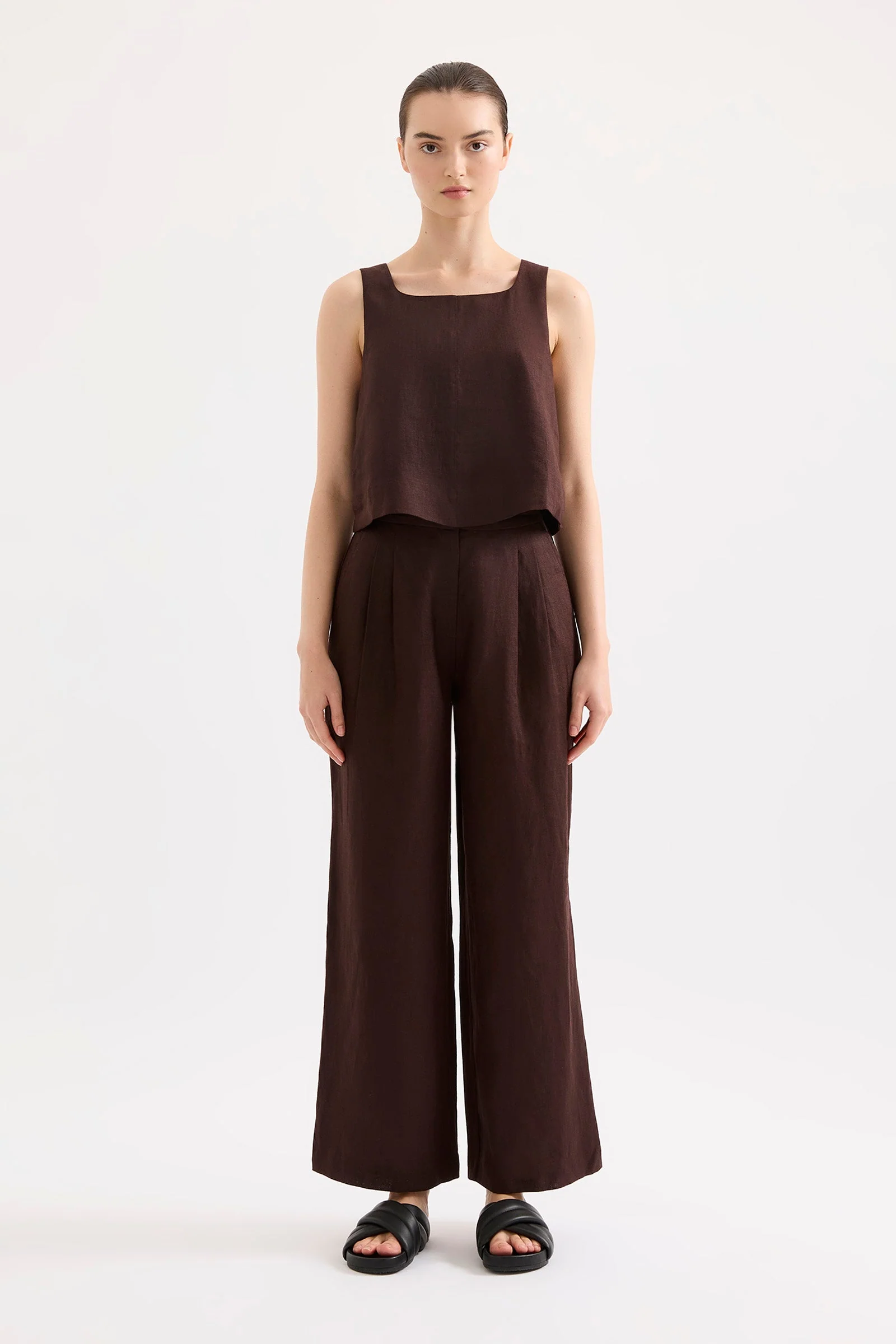 THILDA LINEN TOP