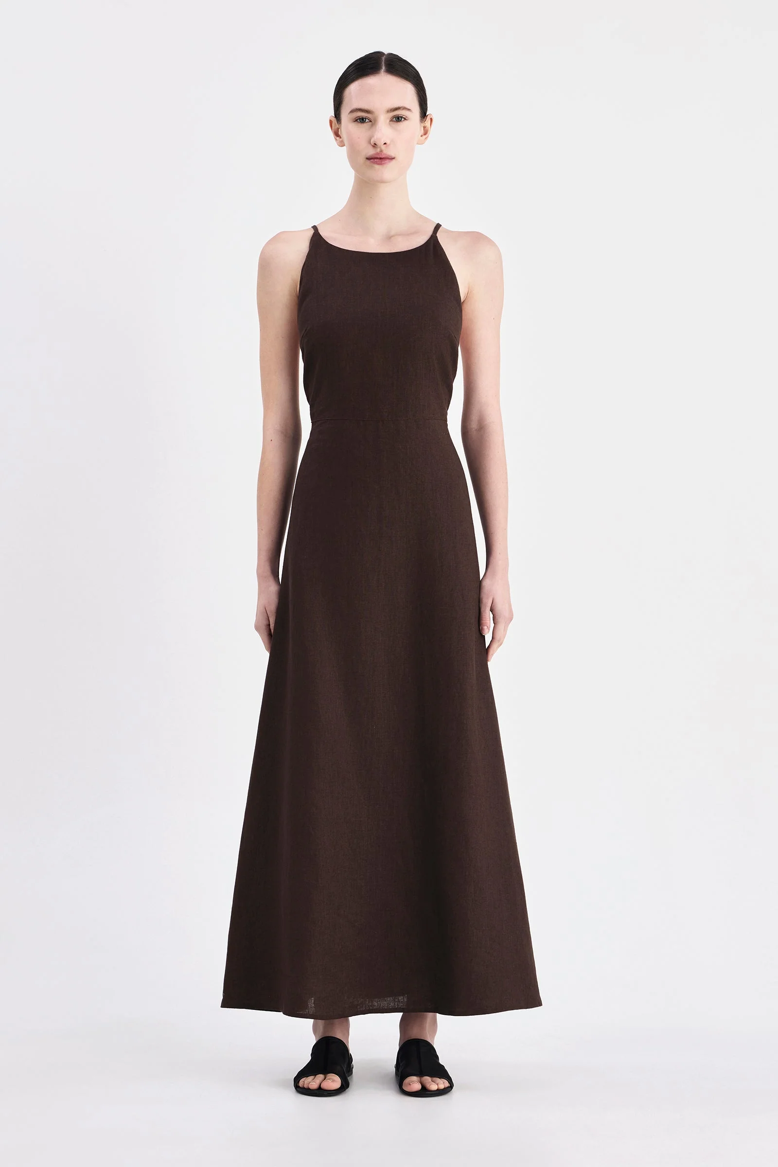 ZIBA LINEN MAXI DRESS - Image 7